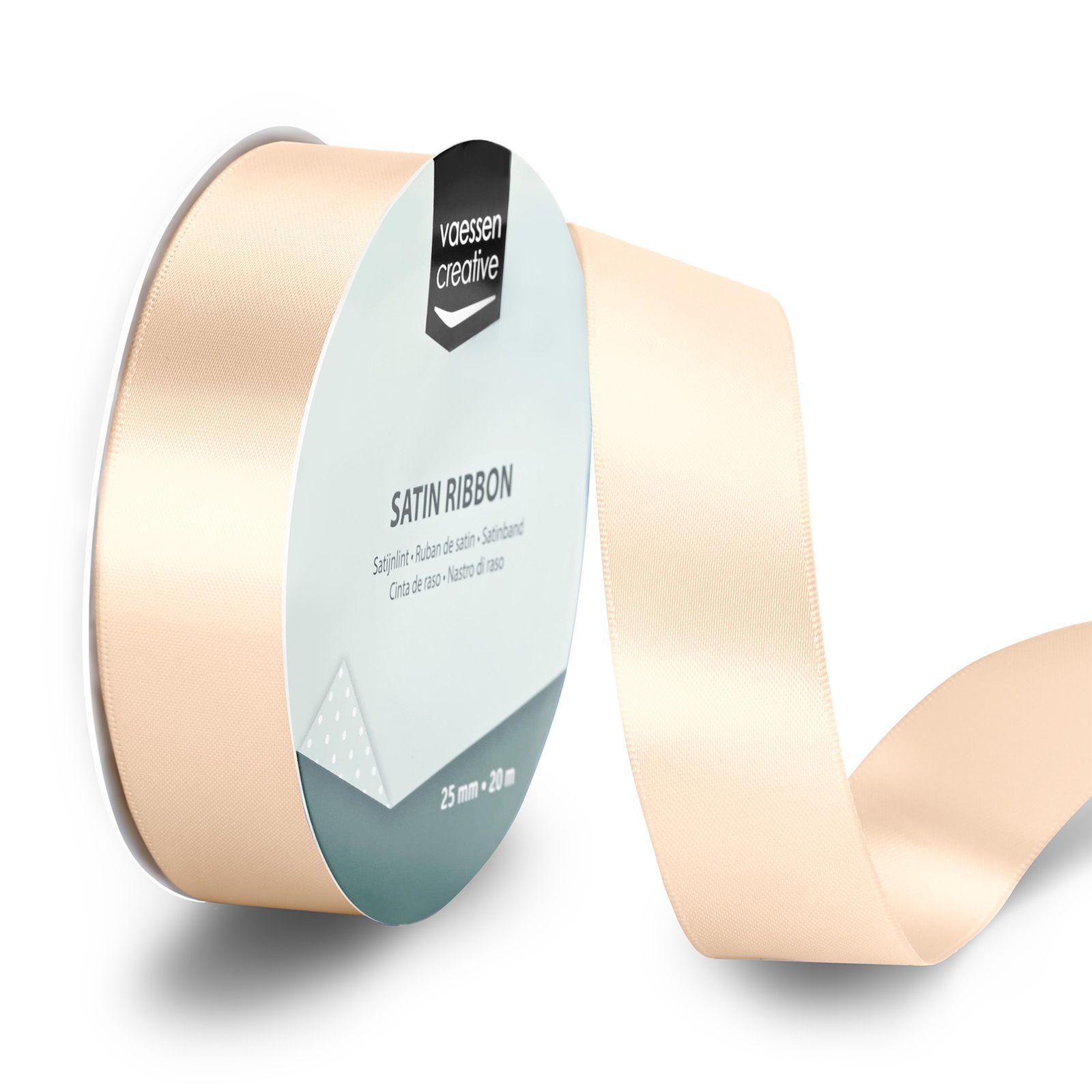 Vaessen Creative • Satinband 20mx25mm Elfenbein