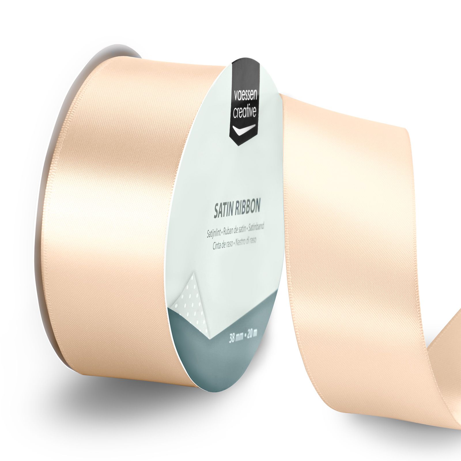 Vaessen Creative • Nastro di Raso 20mx38mm Avorio