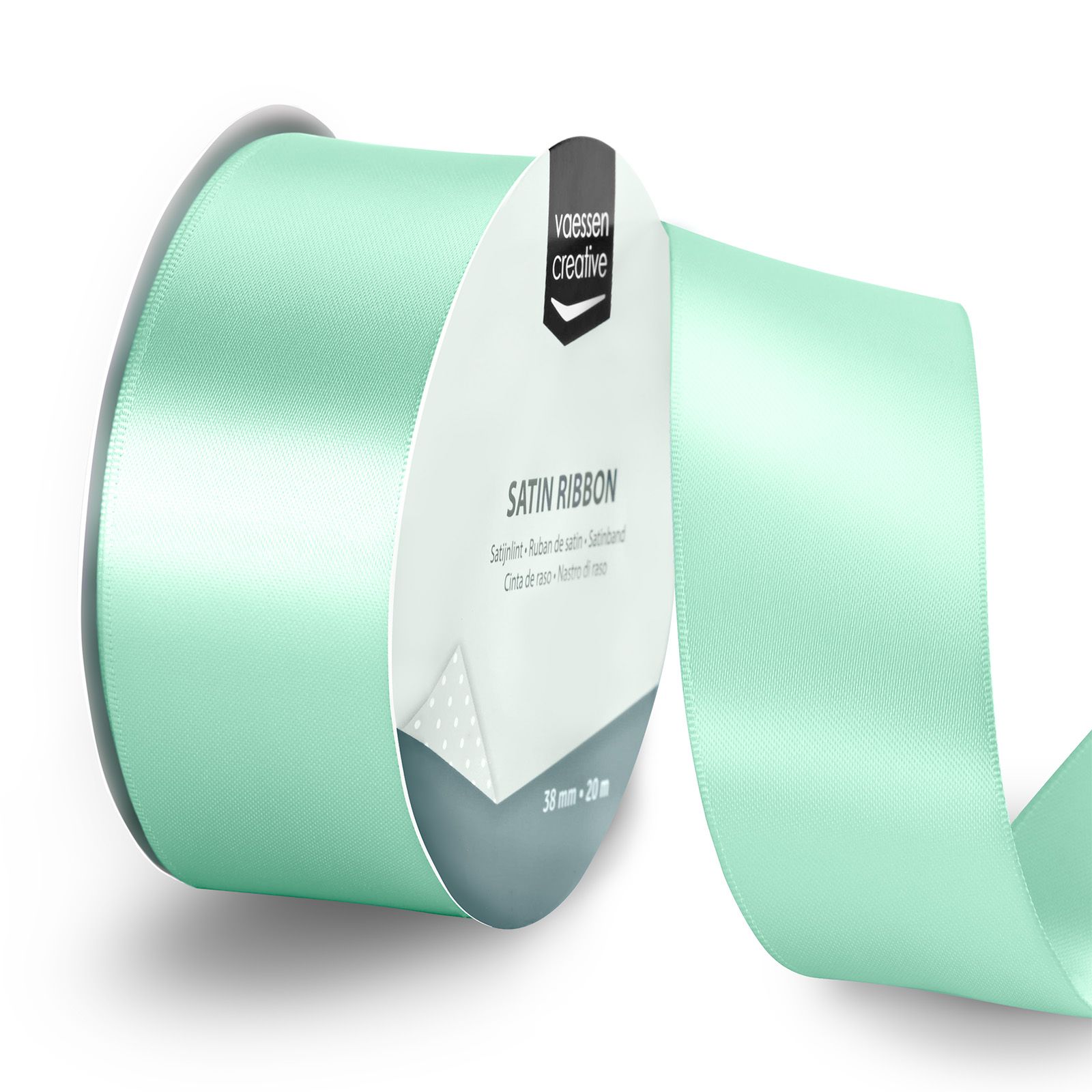 Vaessen Creative • Nastro di Raso 20mx38mm Turchese