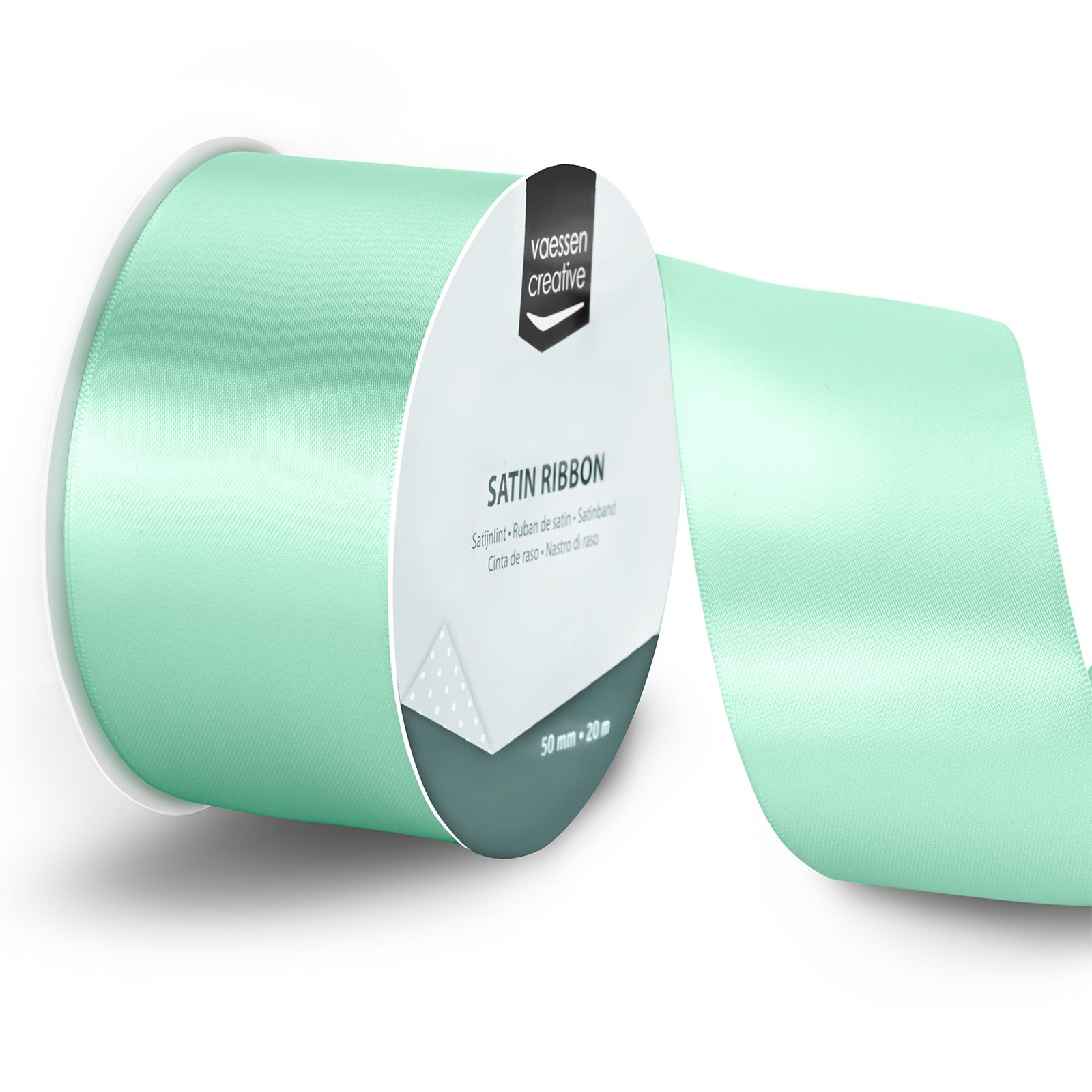 Vaessen Creative • Nastro di Raso 20mx50mm Turchese