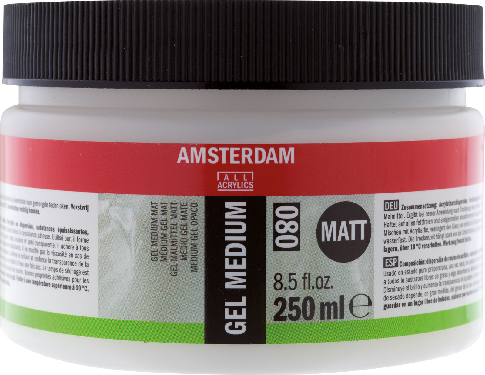 Amsterdam • Médium Gel Mat 080 Pot 250ml