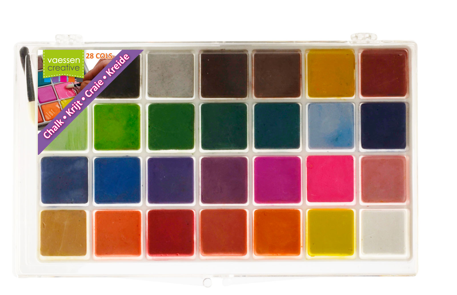Vaessen Creative • Chalk 28pcs colours