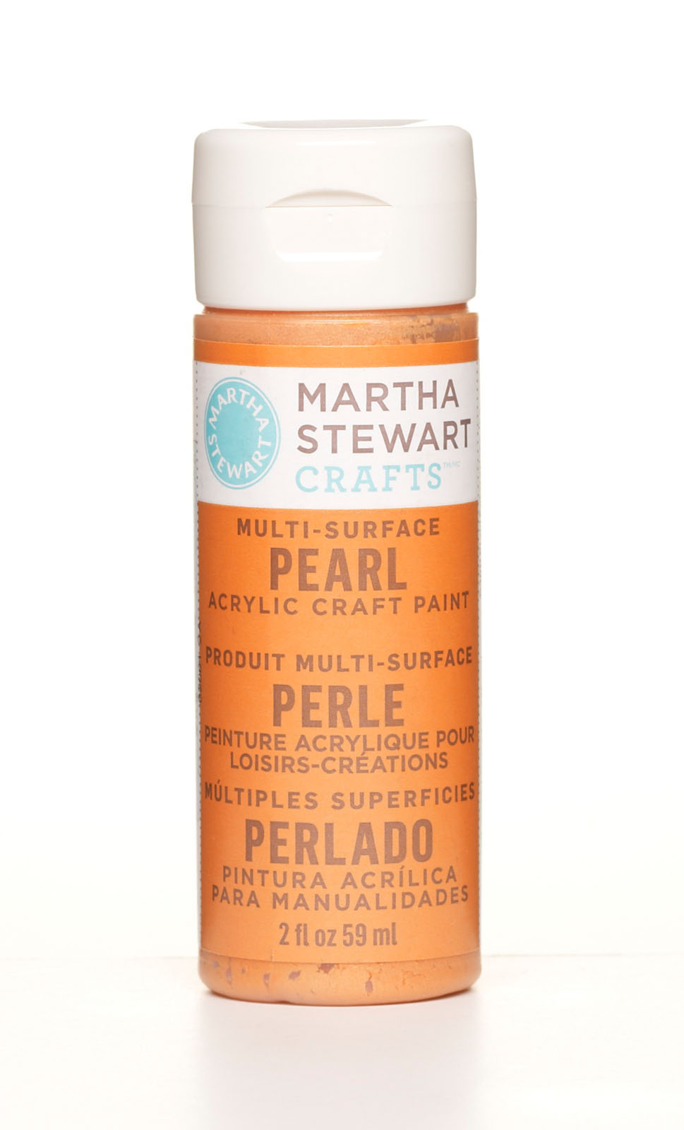 Martha Stewart • Paint 59ml pearl Tiger lilly