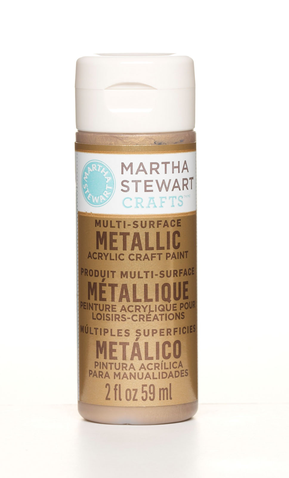 Martha Stewart • Paint 59ml metallic Brushed bronze