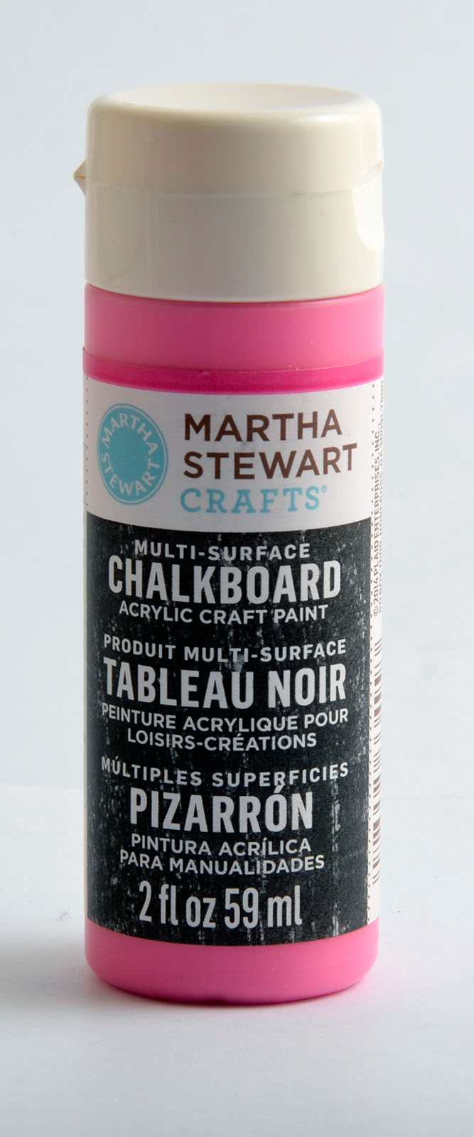 Martha Stewart • Chalkboard paint 59ml Raspberry ice