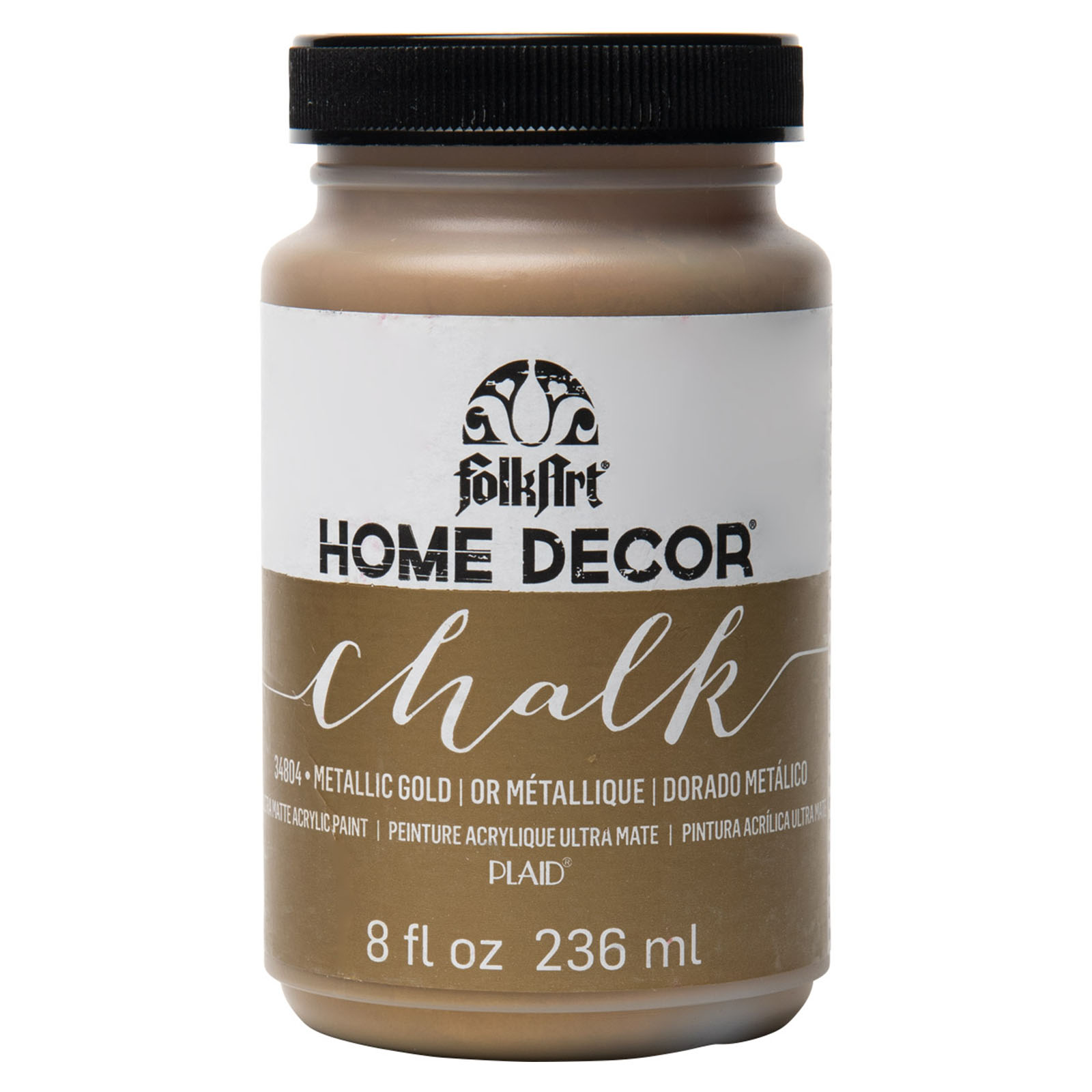 FolkArt • Home Decor chalk metallic Gold 236ml