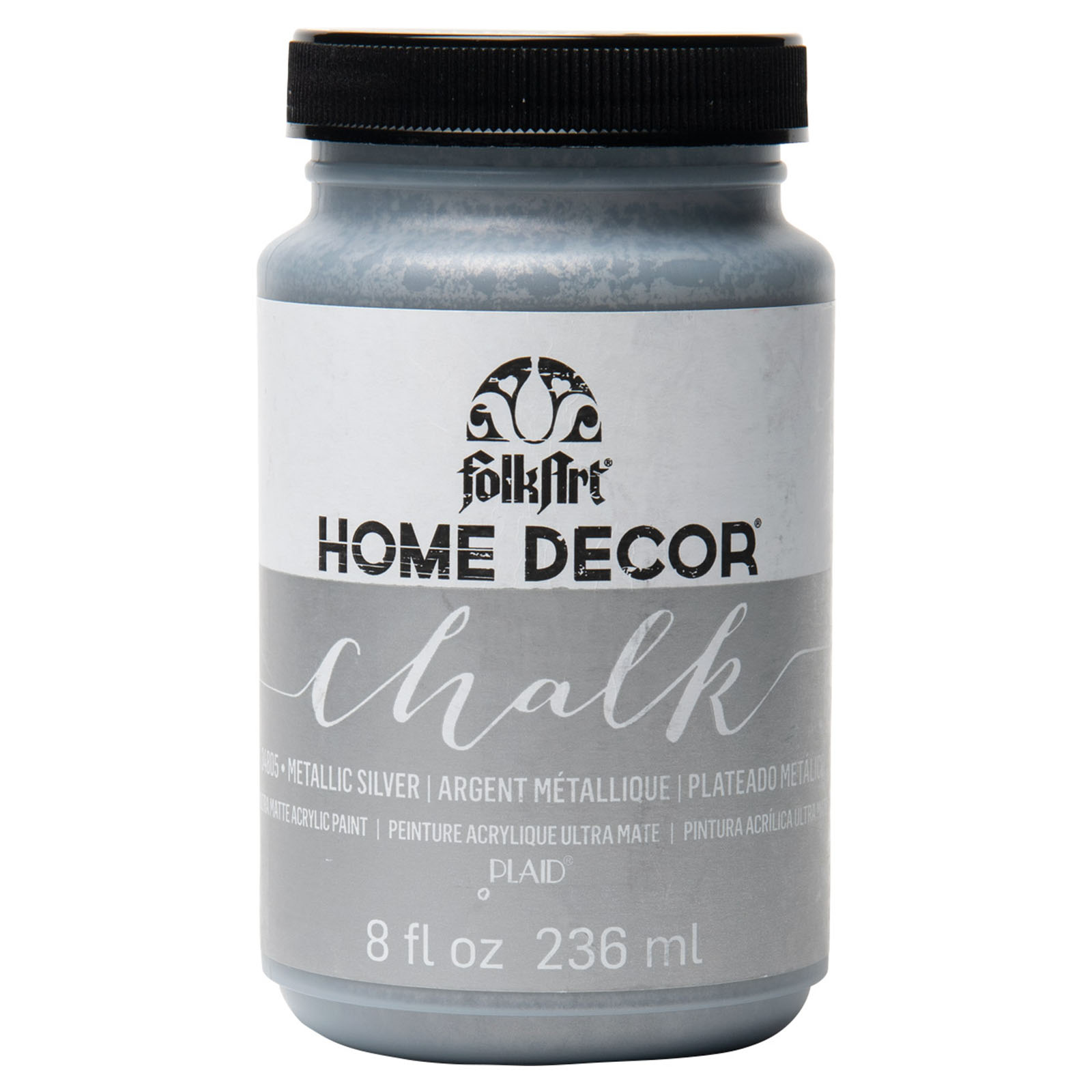 FolkArt • Home Decor chalk metallic Silver 236ml