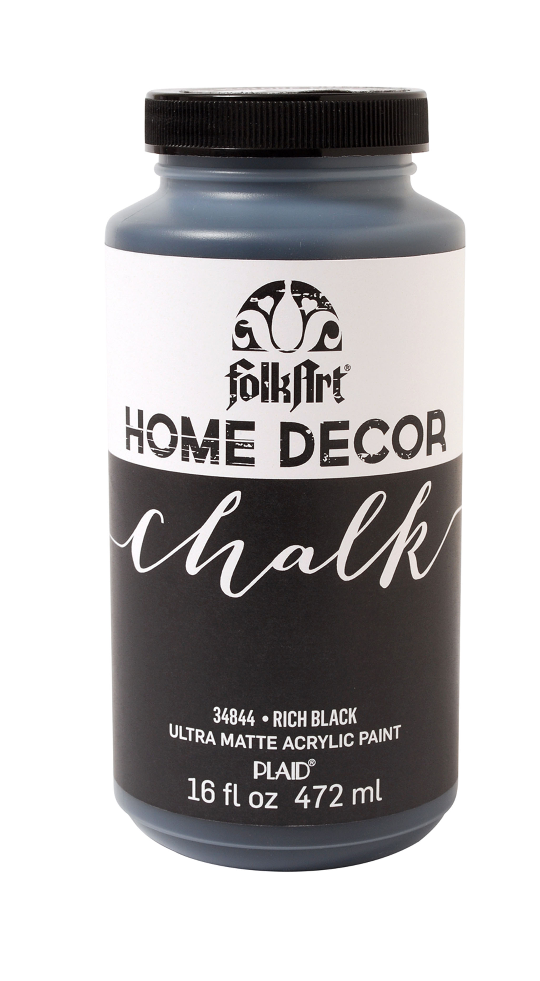 FolkArt • Home Decor chalk Rich black 472ml