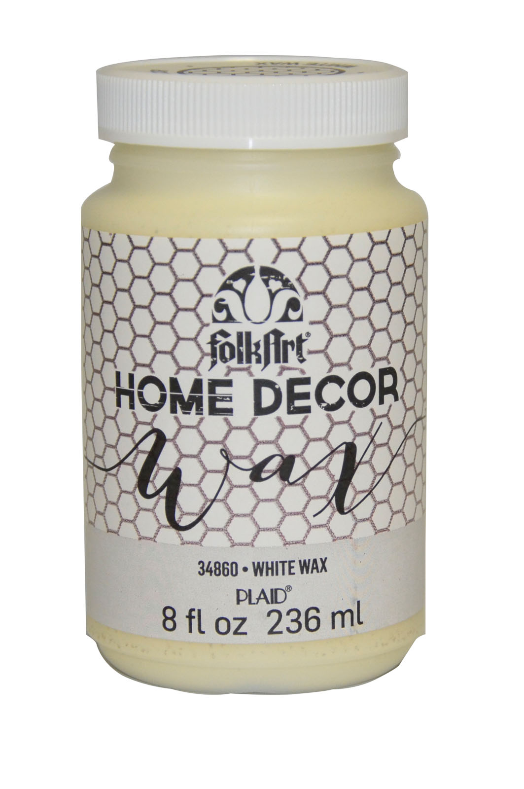 Folkart • Home Decor Wax White 236ml