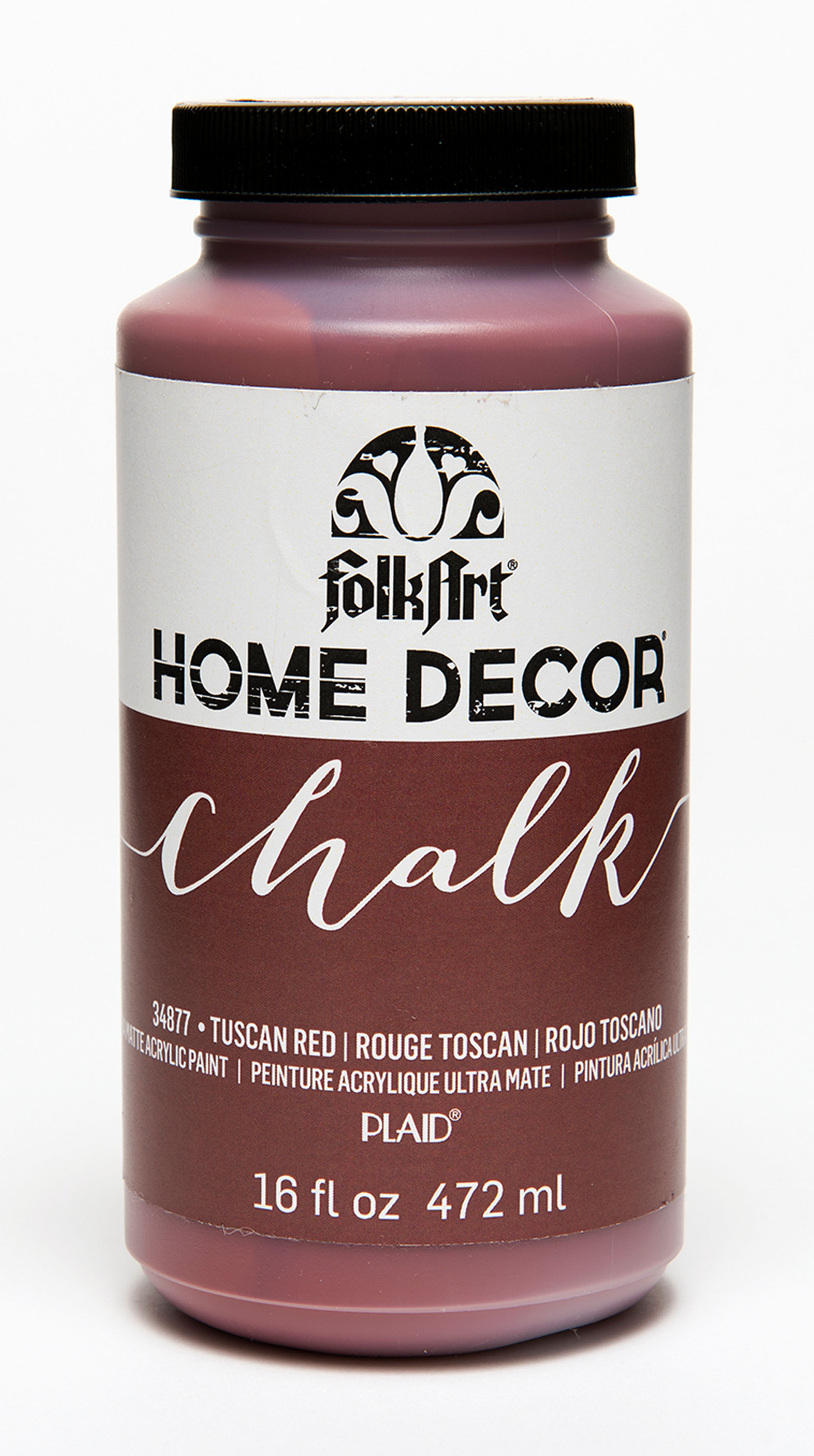 FolkArt • Home Decor chalk Tuscan red 472ml