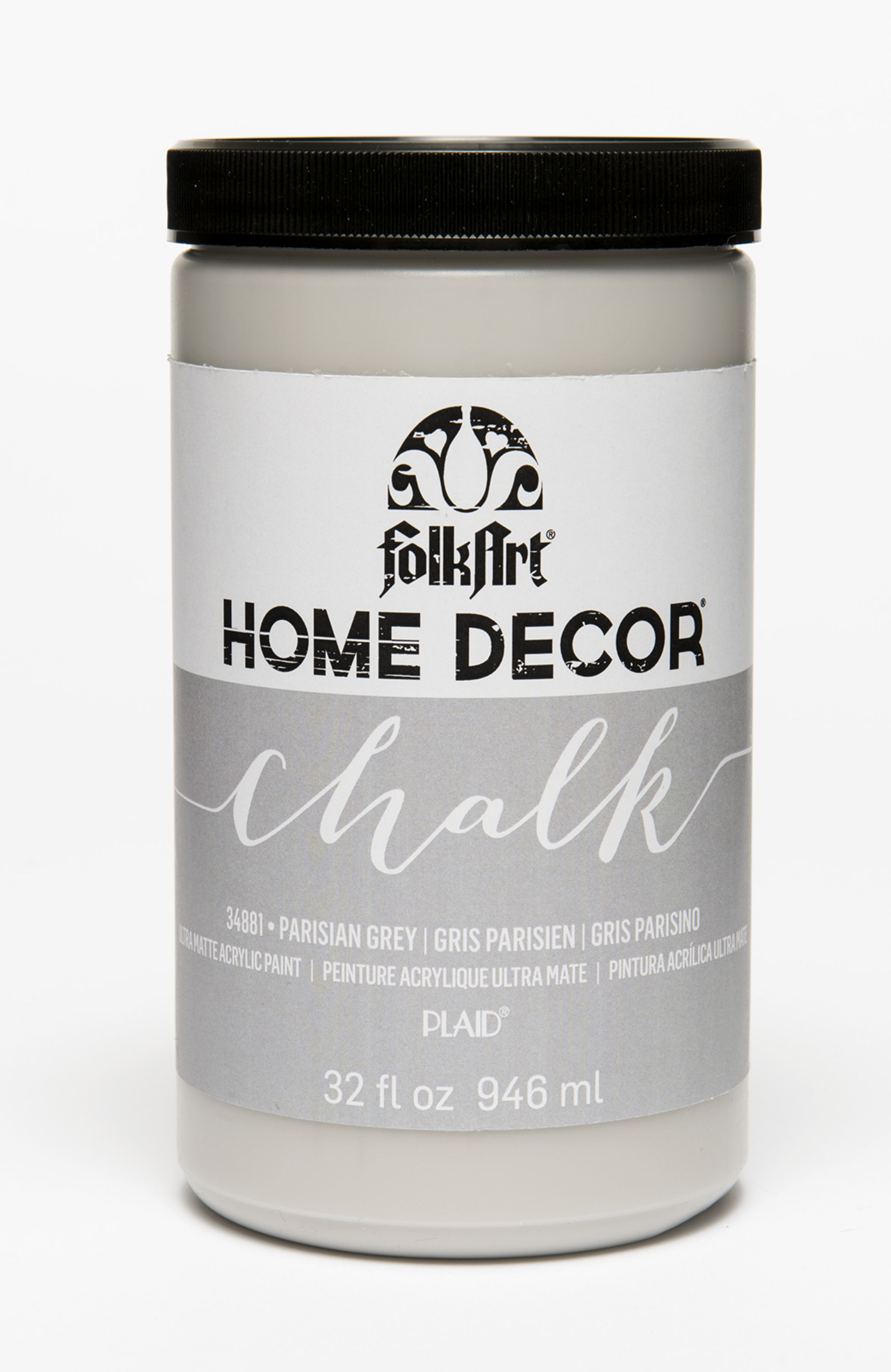 FolkArt • Home Decor chalk Parisian grey 946ml