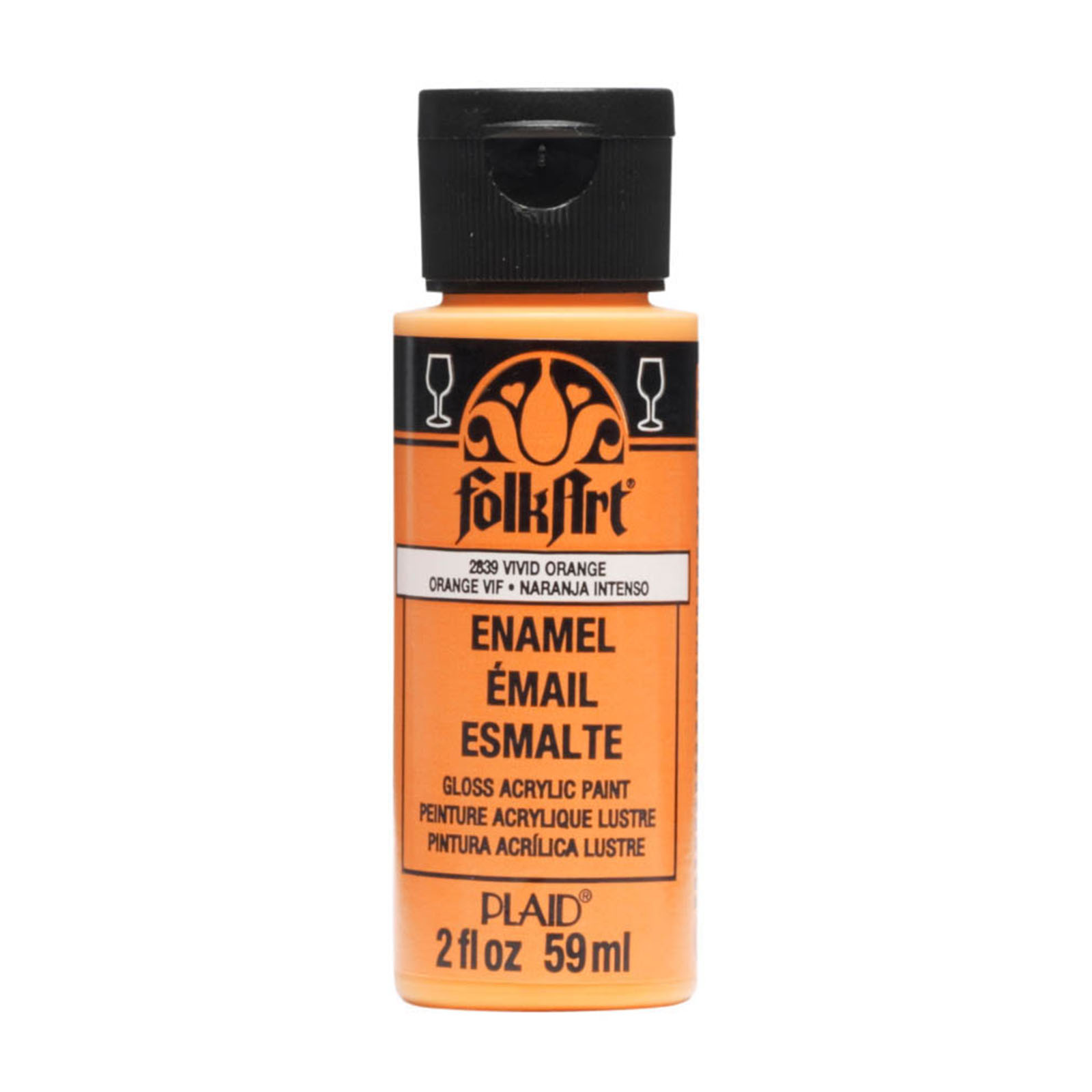 FolkArt • Enamel 59ml Vivid orange