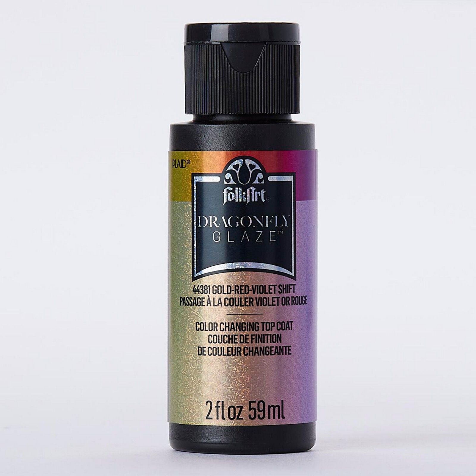 FolkArt • Dragonfly Glaze Gold-Red-Violet Shift 59ml