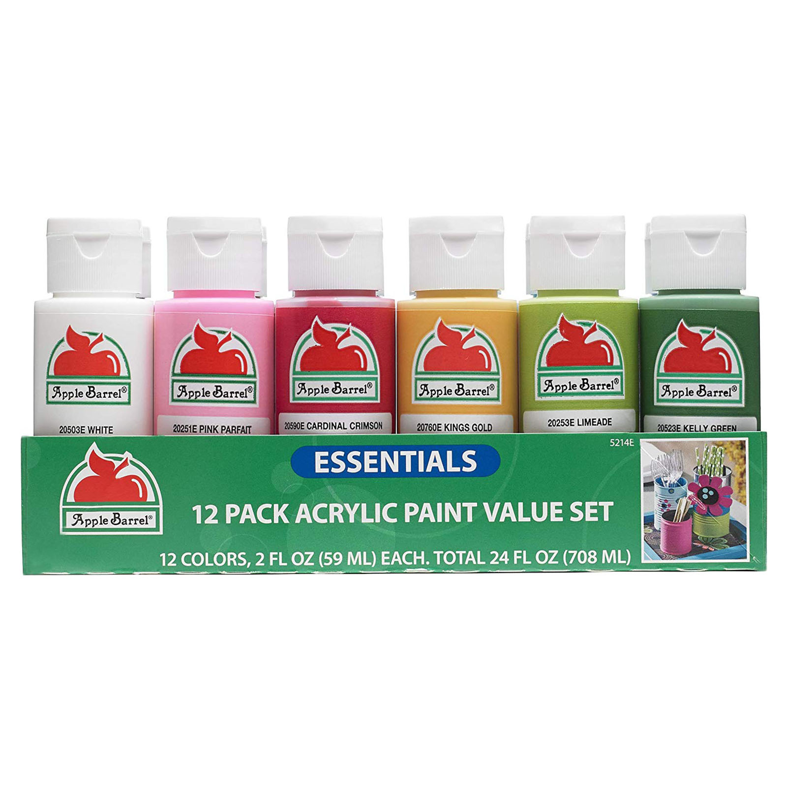 Plaid • Apple barrel essentials acrylic paint value set 12 pack
