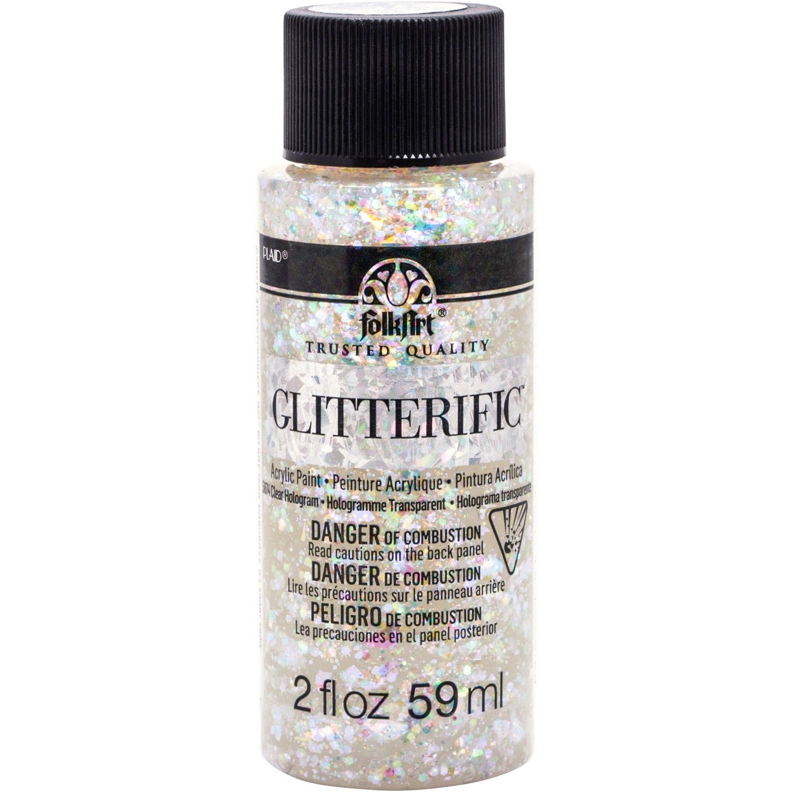 FolkArt • Glitterific Colors Clear Hologram 59ml