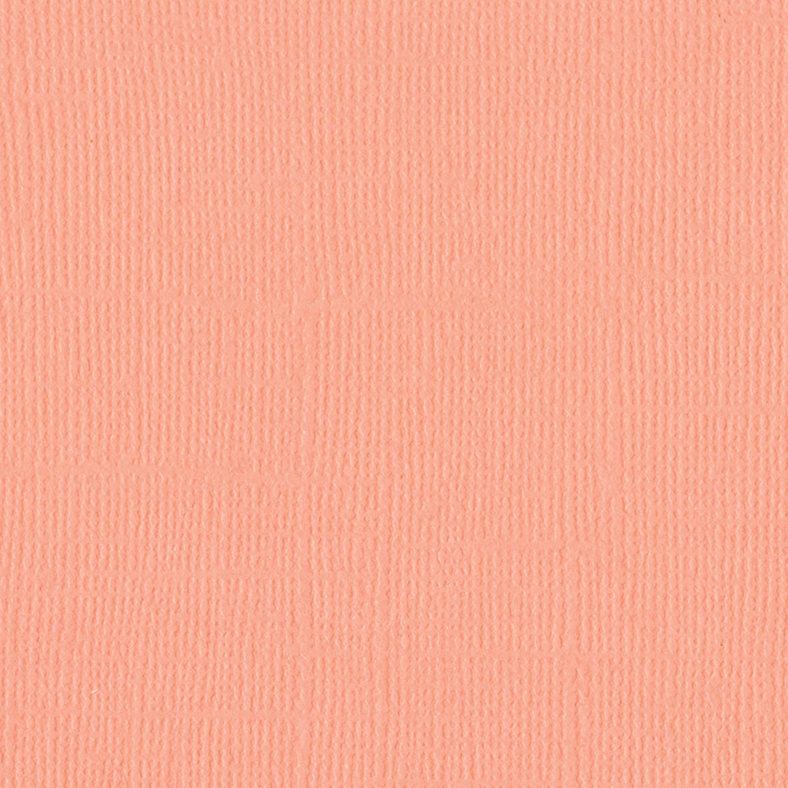 Bazzill • Mono canvas 30,5x30,5cm Coral cream