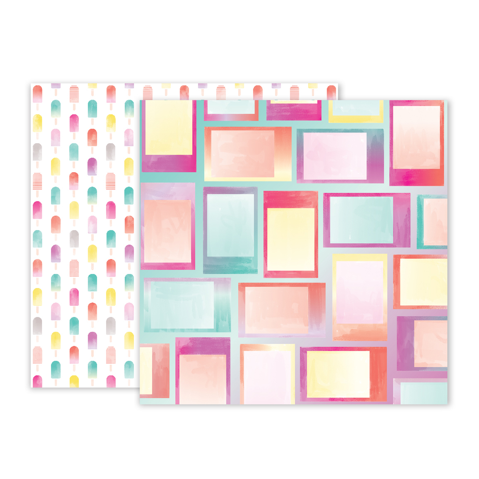 Pink Paislee • Summer lights 30,5x30,5cm paper 7