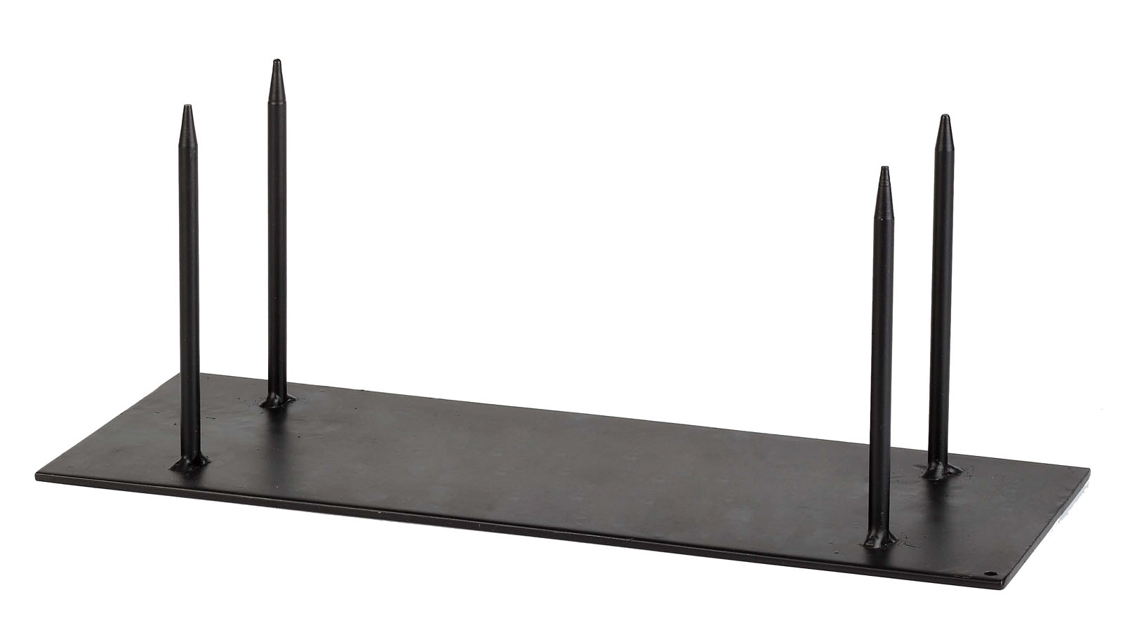 Vaessen Creative • Support Métal 35x13cm Cheville 4pcs 13cm Noir Vernies