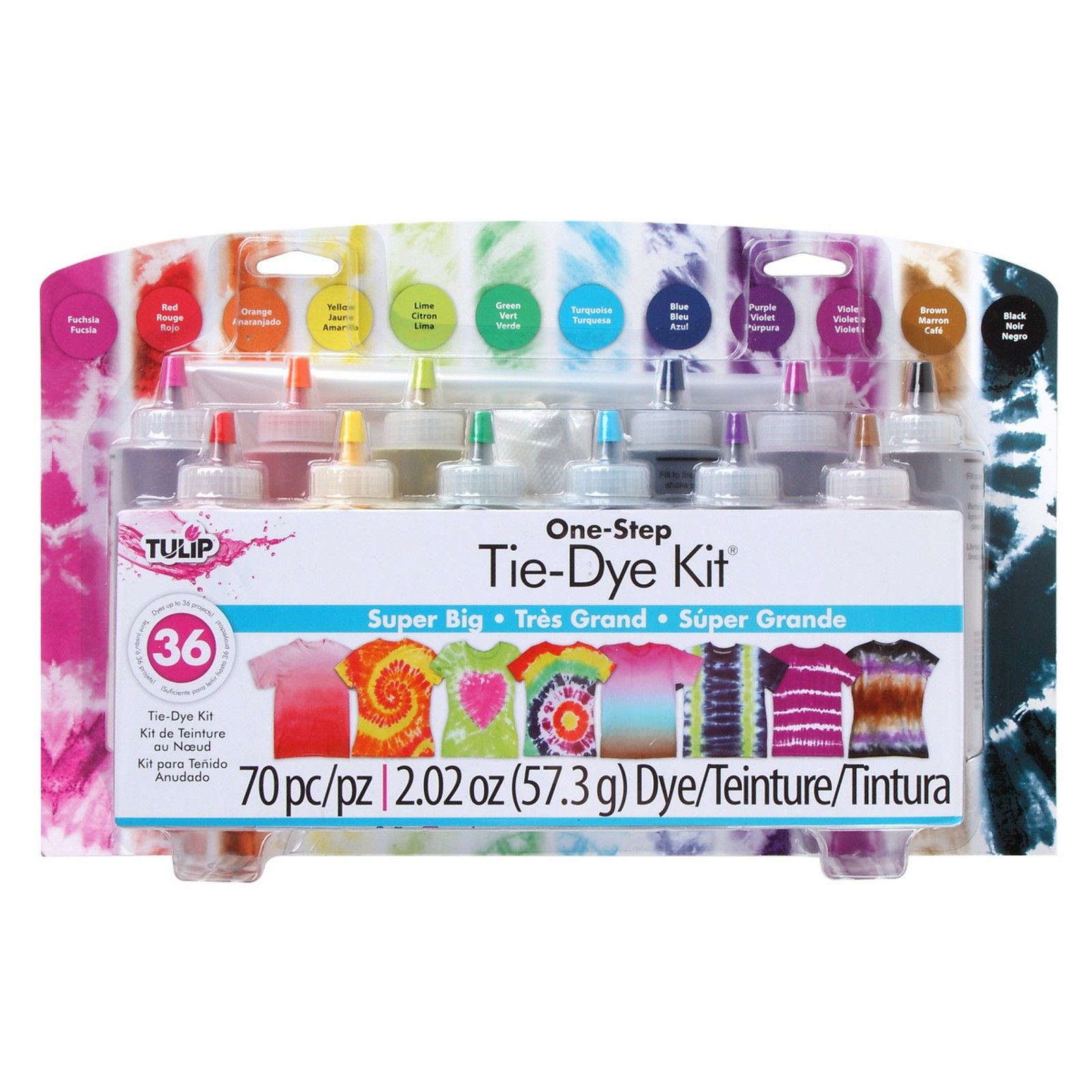 Tulip • Tie-dye Kit 12 Kleuren Super Big