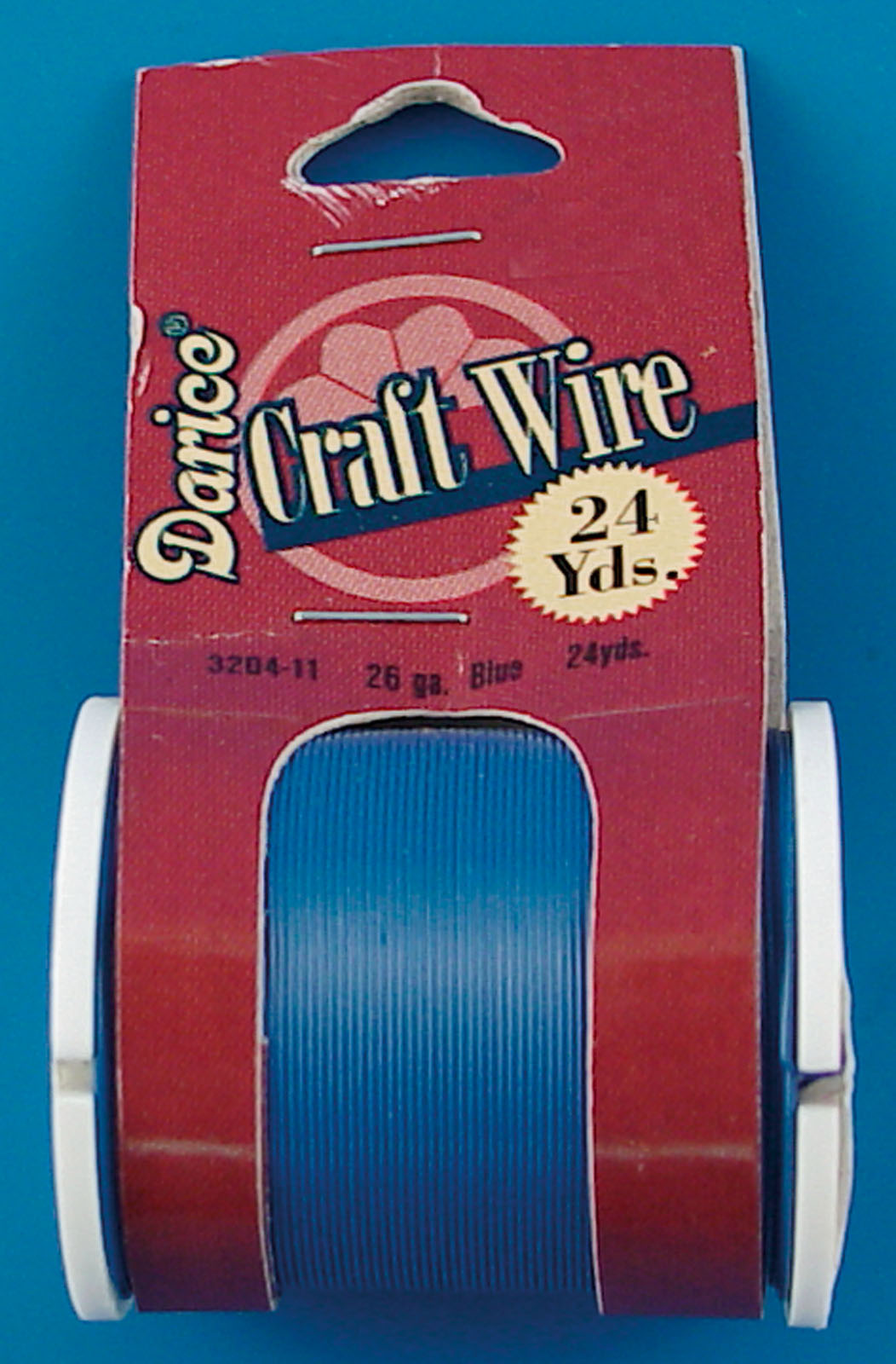 Darice • Metal wire 21.6mt. 0,46 mm. Blue