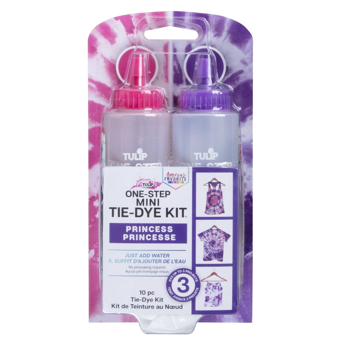 Tulip one-step tie dye • Two-minute tie dye kit mini Princess