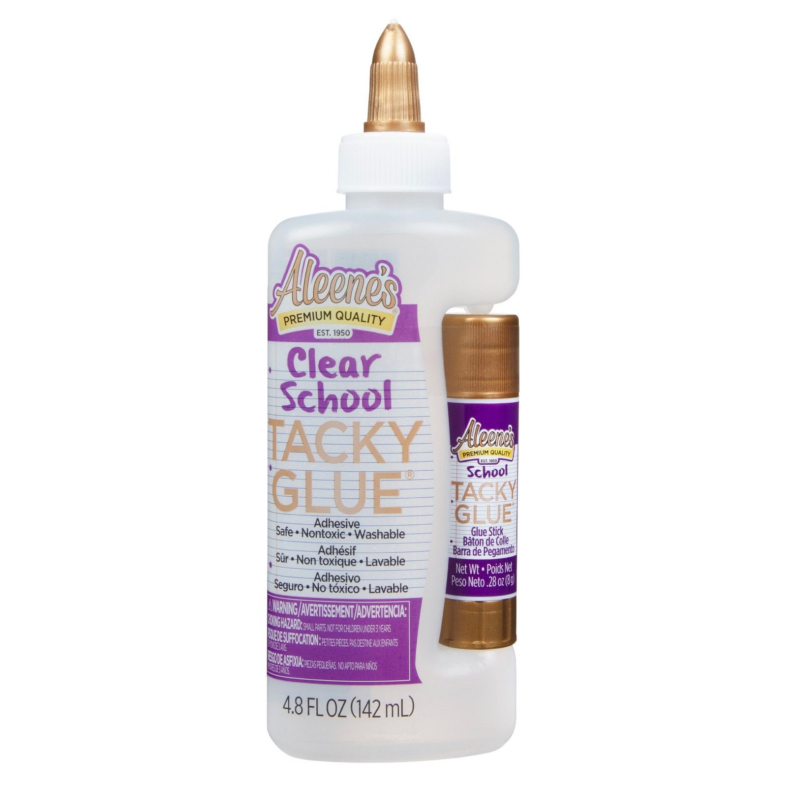 Aleene's • Clear school tacky glue 142ml & stick
