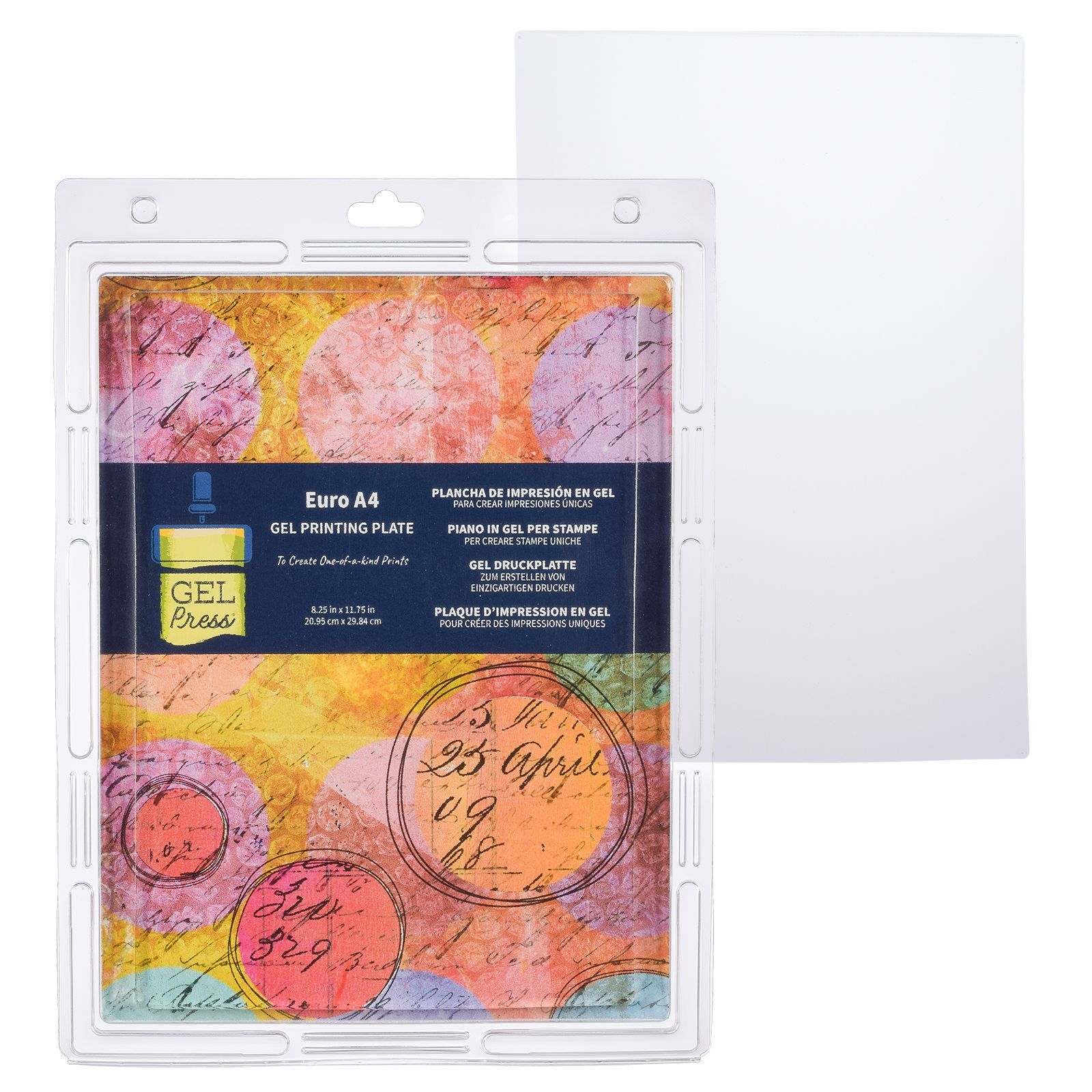 Gel Press • Piastra di stampa in Gel Rettangolo