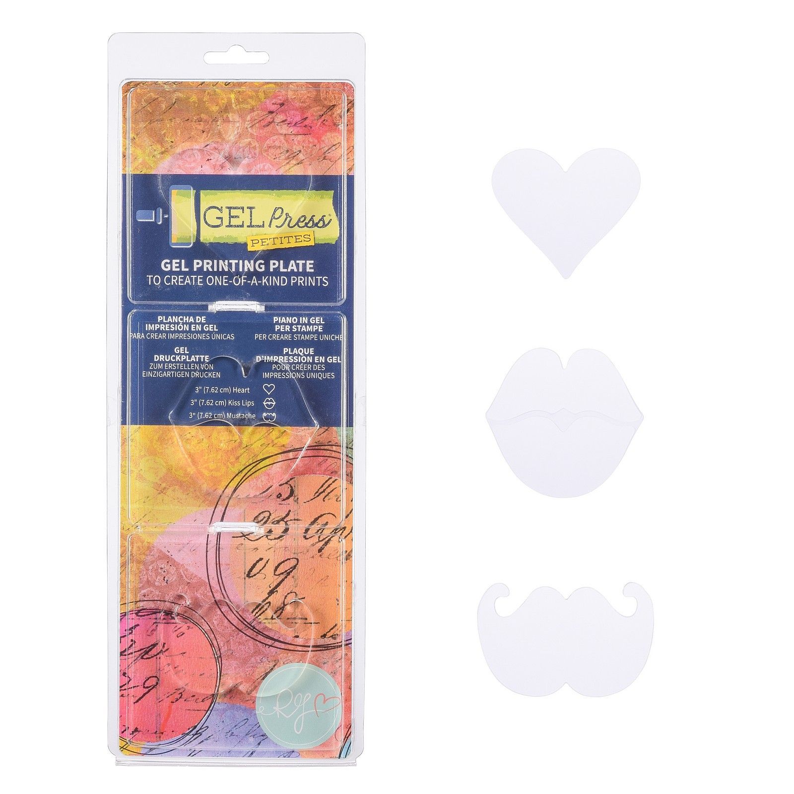 Gel Press • Piastra di stampa in gel Petites