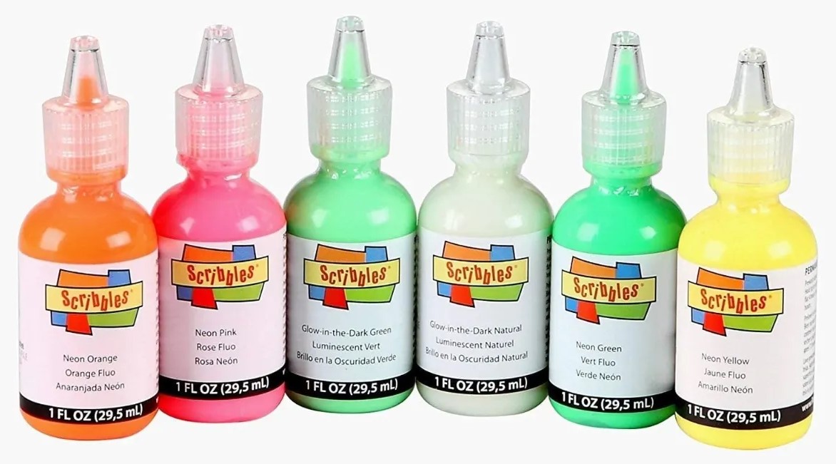 Scribbles • 3D Textielverf Neon 29,5ml