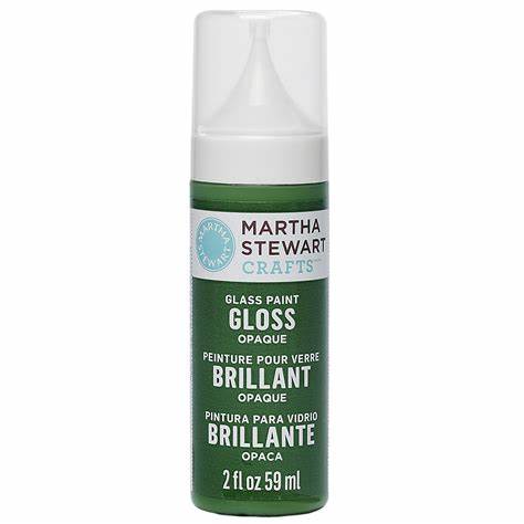 Martha Stewart • Glass paint opaque gloss 59ml