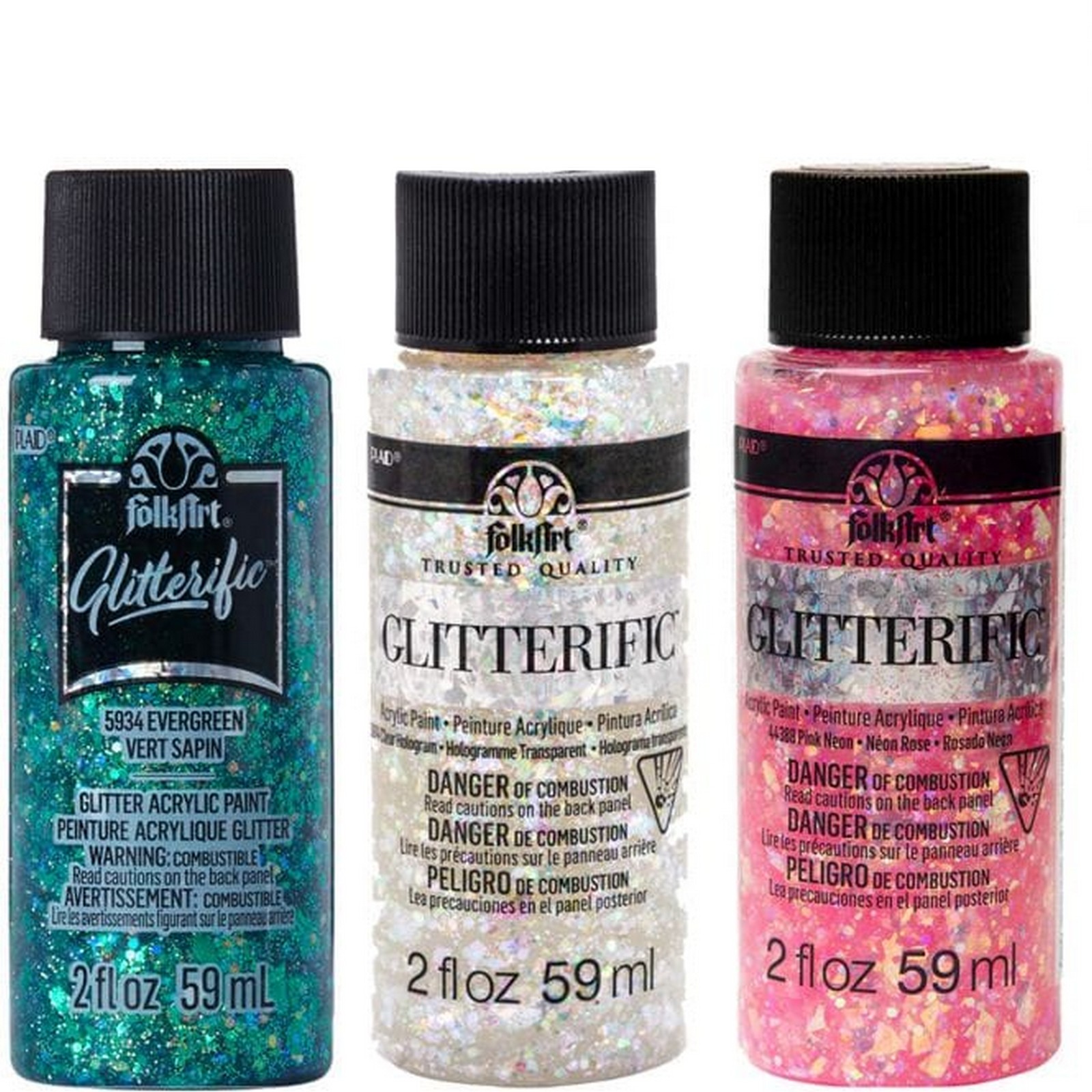 Folkart • Glitterific Acrylic Paint
