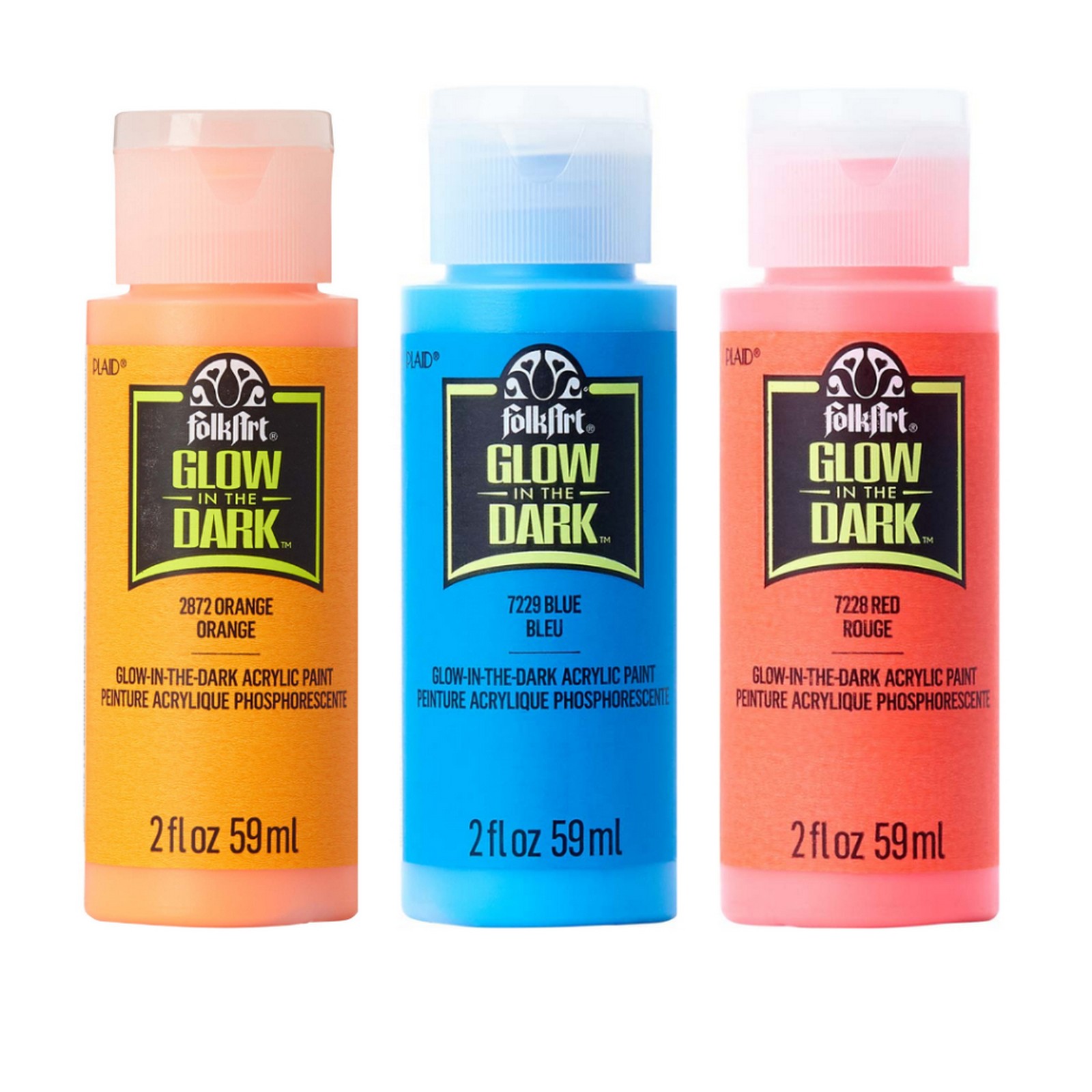 Folkart • Glow in the Dark Acrylic Paint