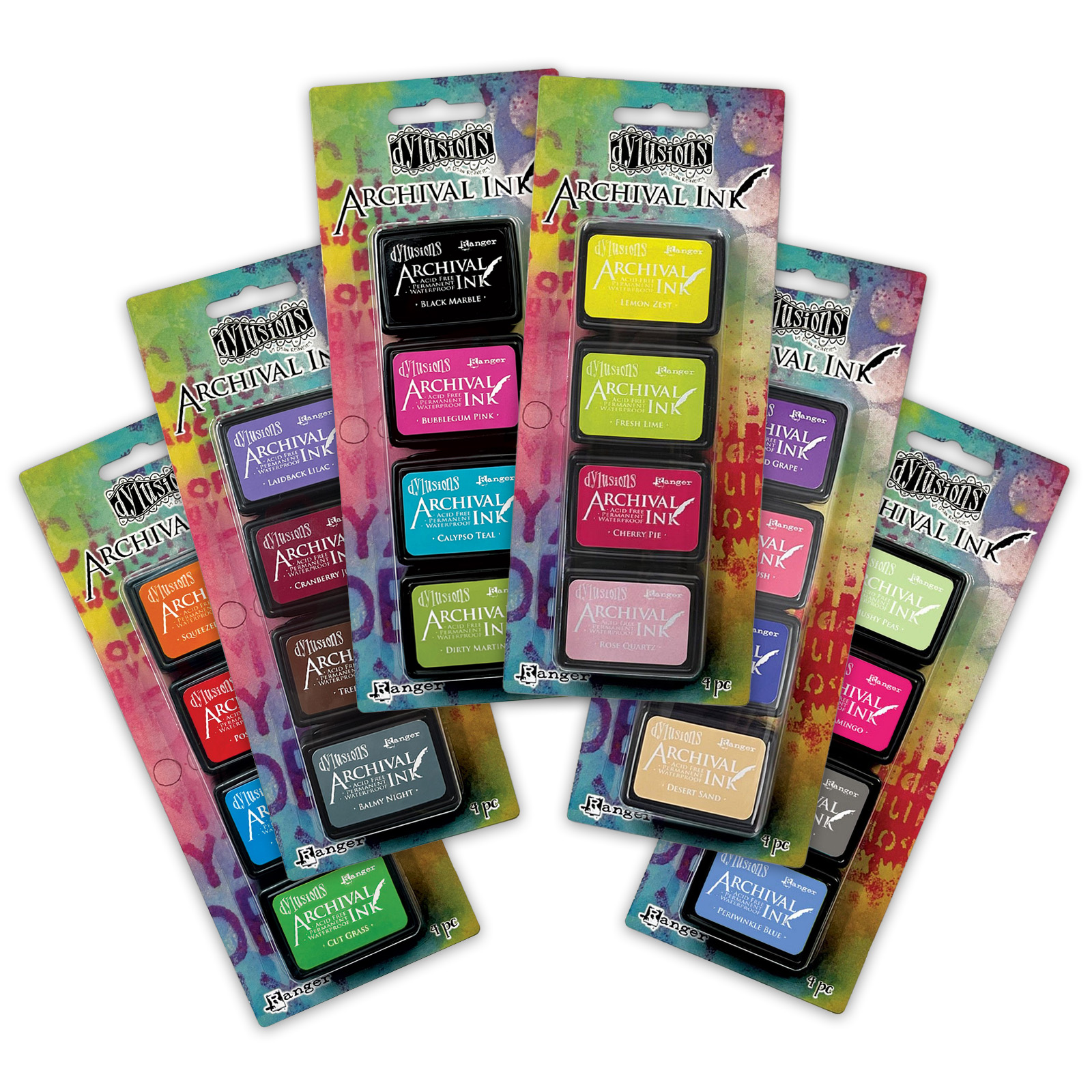 Ranger • Dylusions Archival Mini Ink Pad Kit