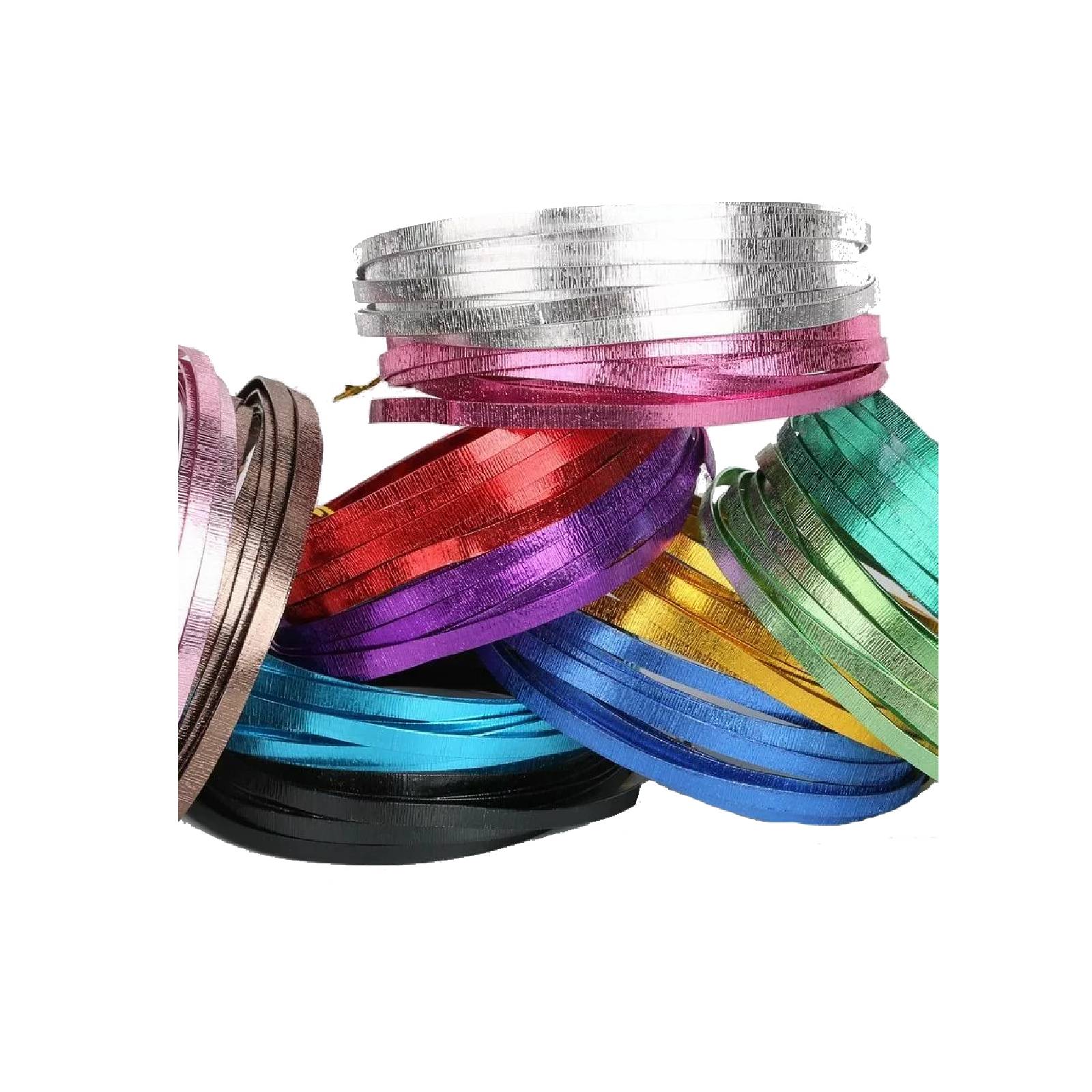 Vaessen Creative • Aluminium wire embossed flat 5x1mm 5m