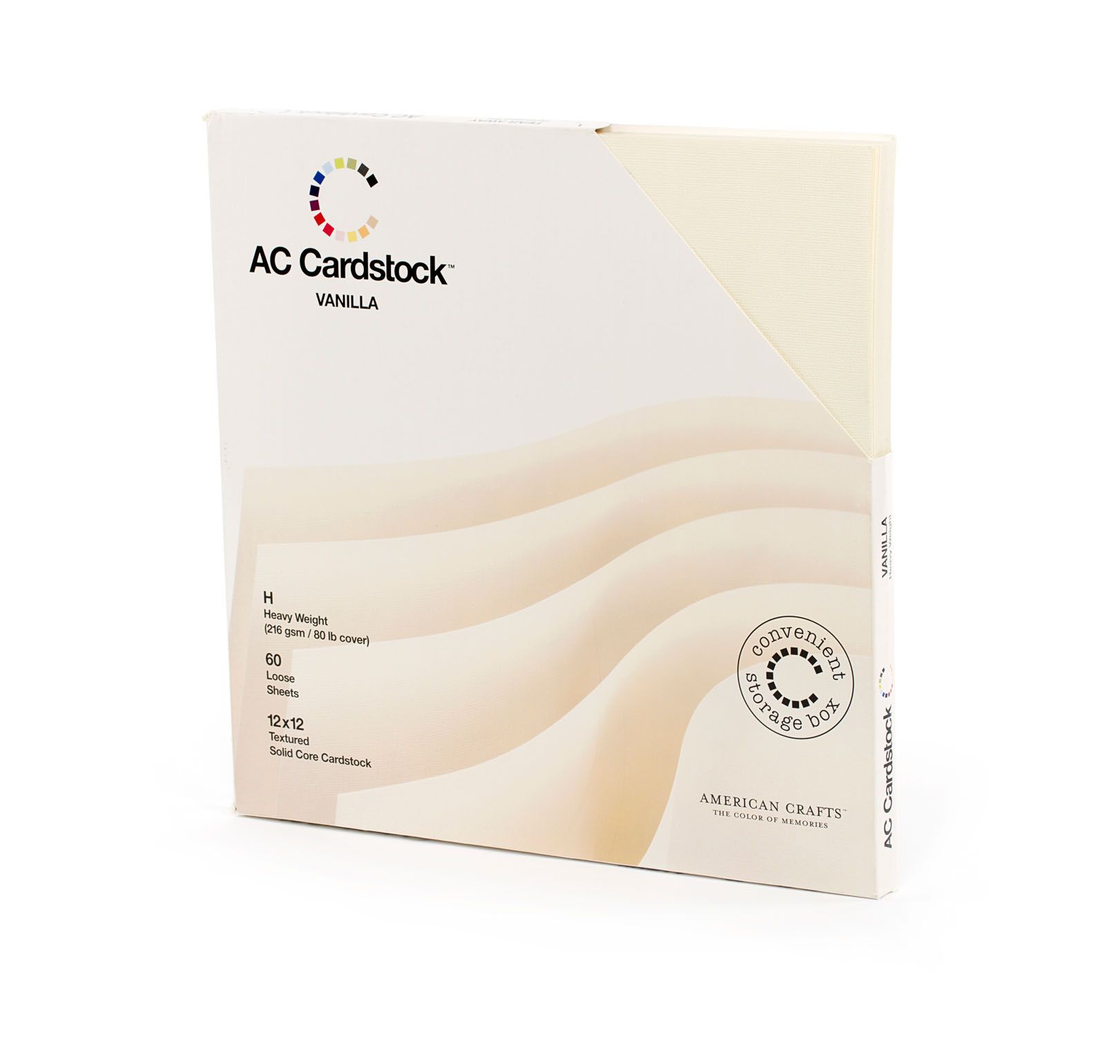 American Crafts • Karton pak 30,5x30,5cm 60pcs