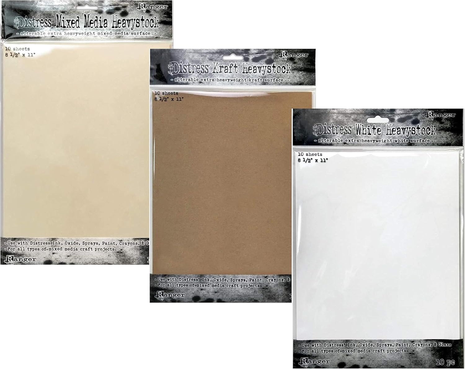 Ranger • Tim Holtz Distress Mixed Media Heavystock 20,32x25,40cm