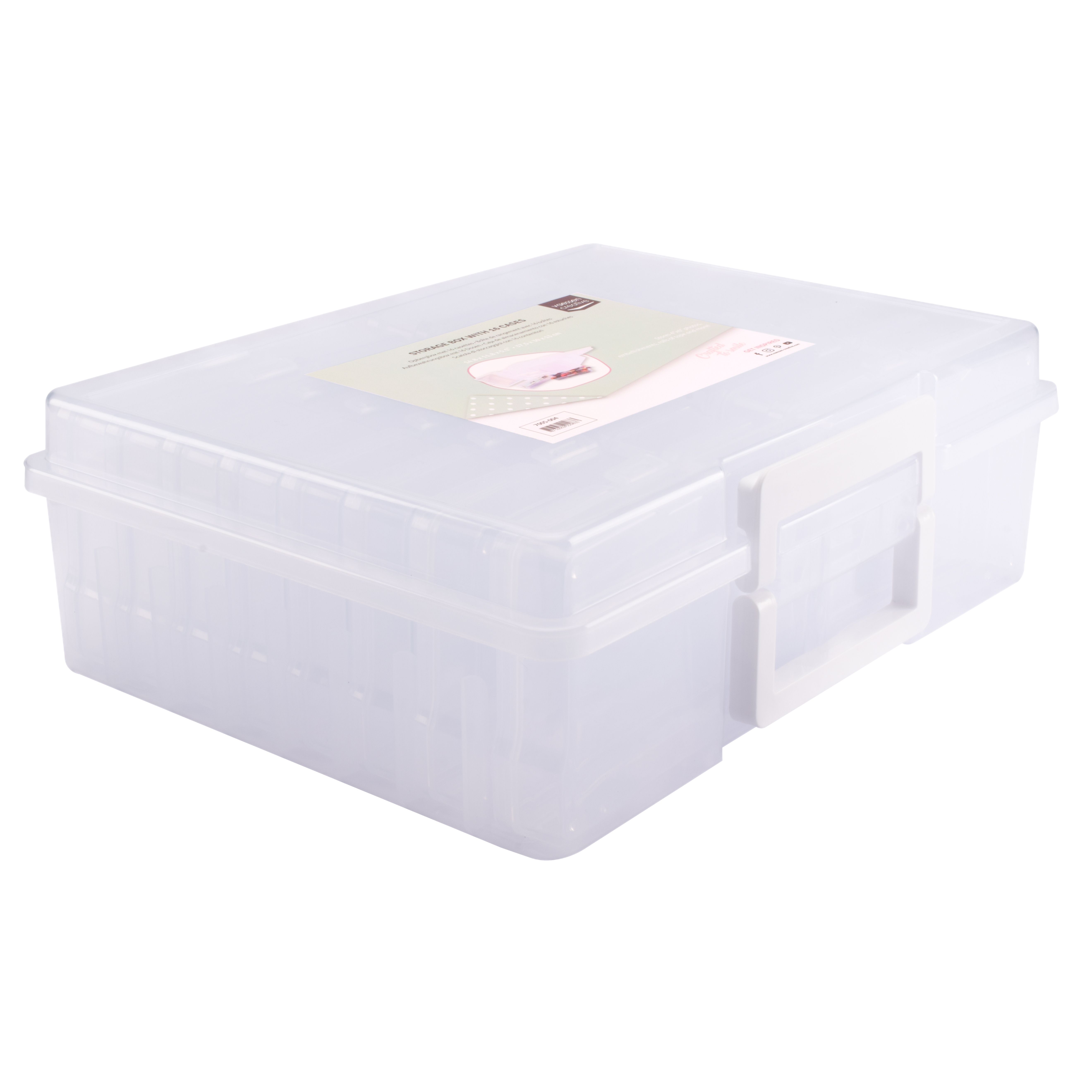 Vaessen Creative • Opbergbox met 16 Cassettes