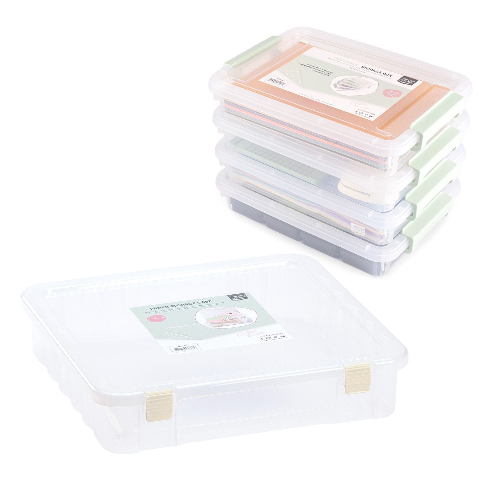 Vaessen Creative • Opbergbox Stapelbaar