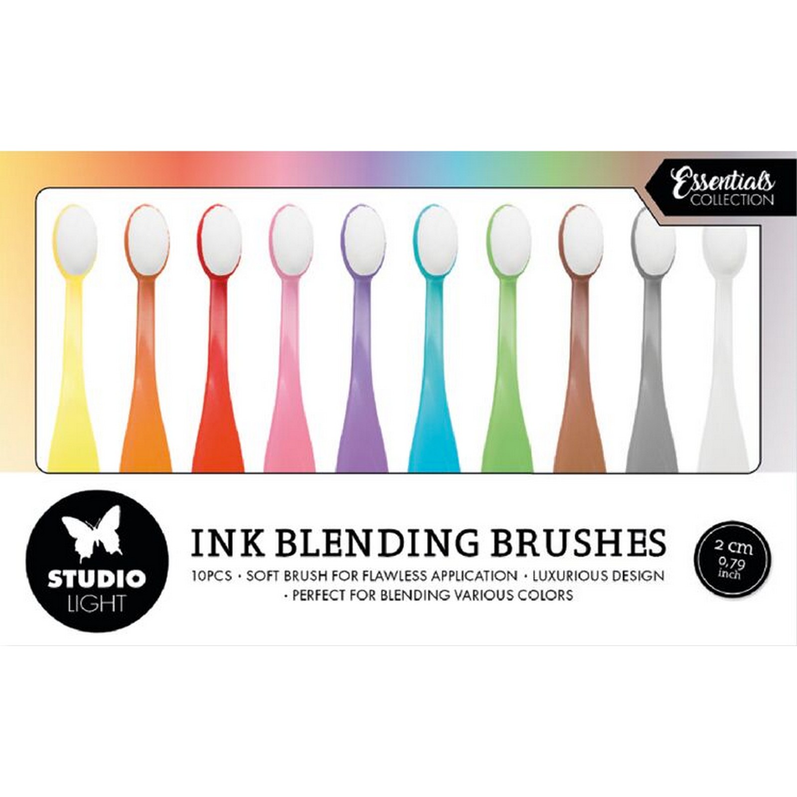Studio Light • Essentials Blending Brushes Soft Brush 10pcs