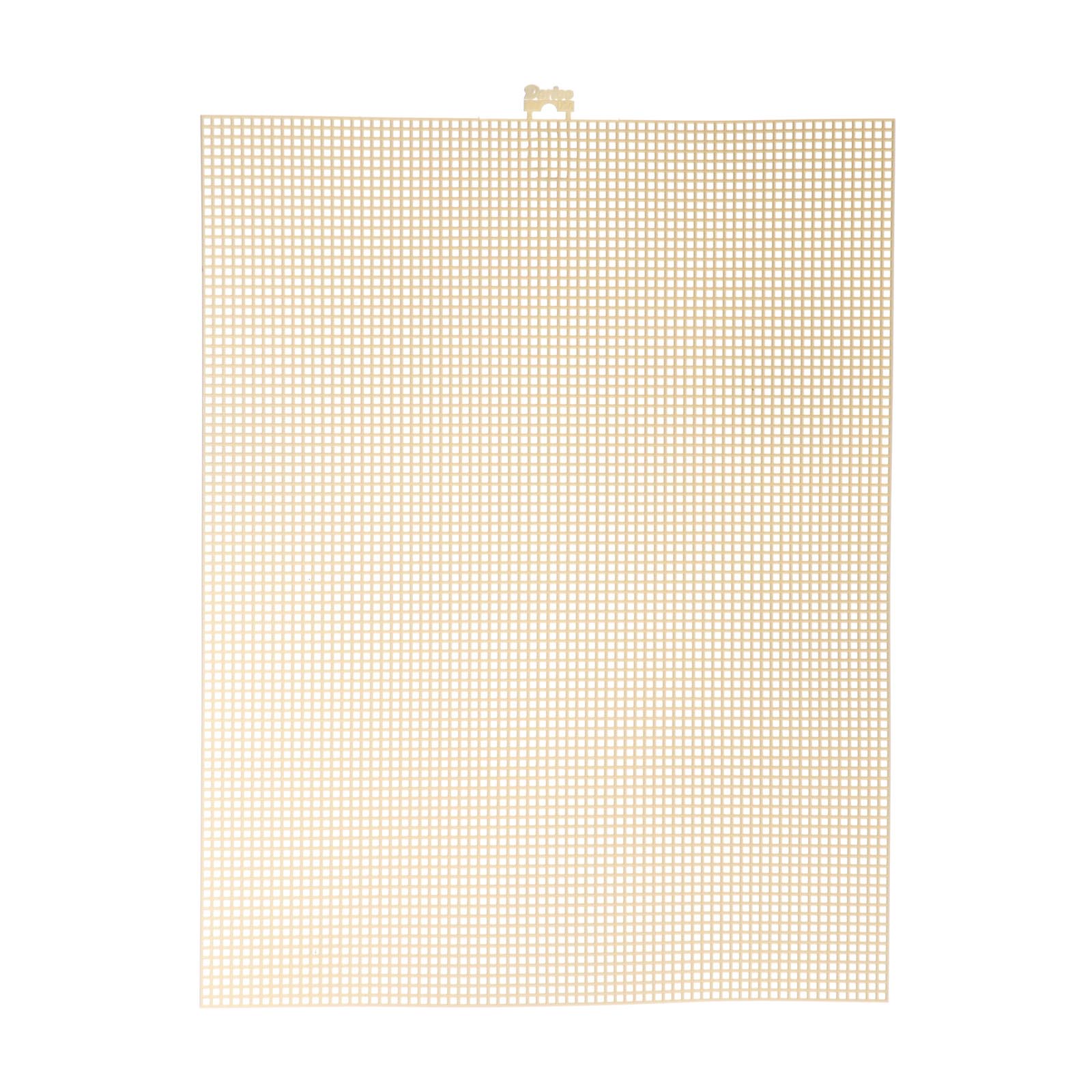 Darice • Plastic Grid 26x34cm Ivory Mesh: 7