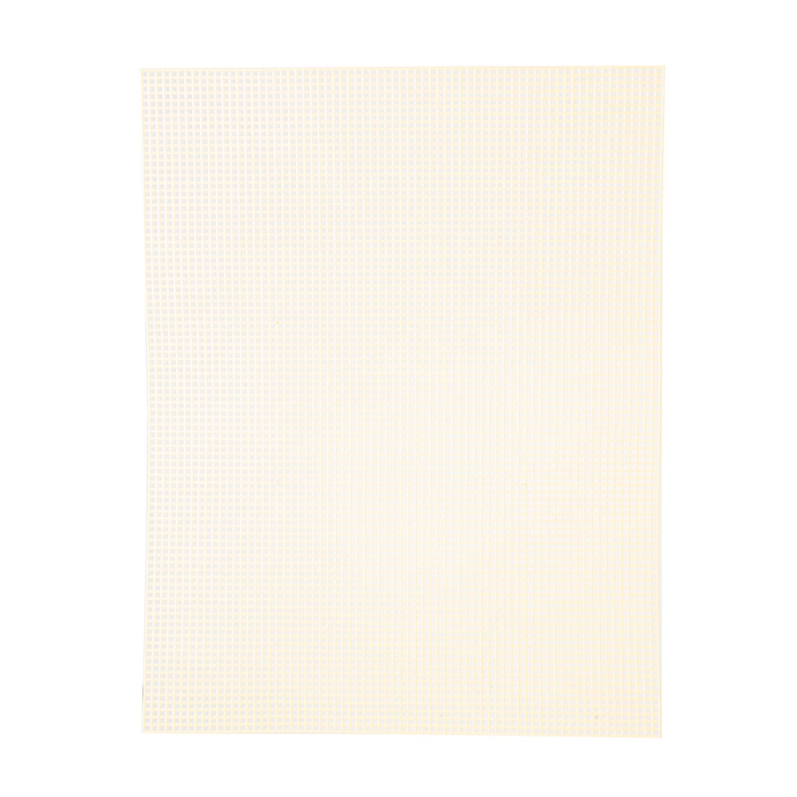 Darice • Plastic Grid 26x34cm Yellow Mesh: 7