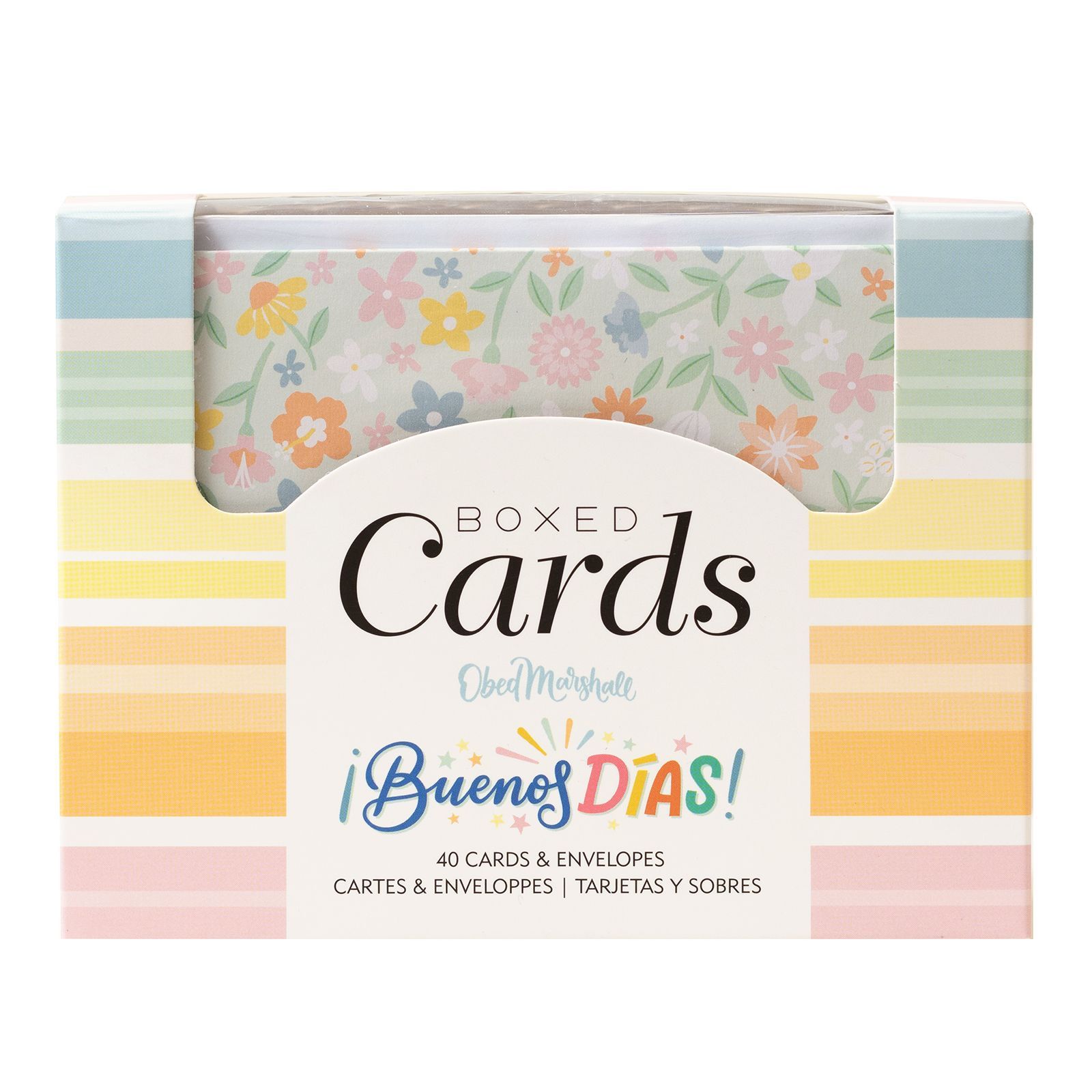 American Crafts • Boxed cards Buenos Días 40 cards and 40 envelopes