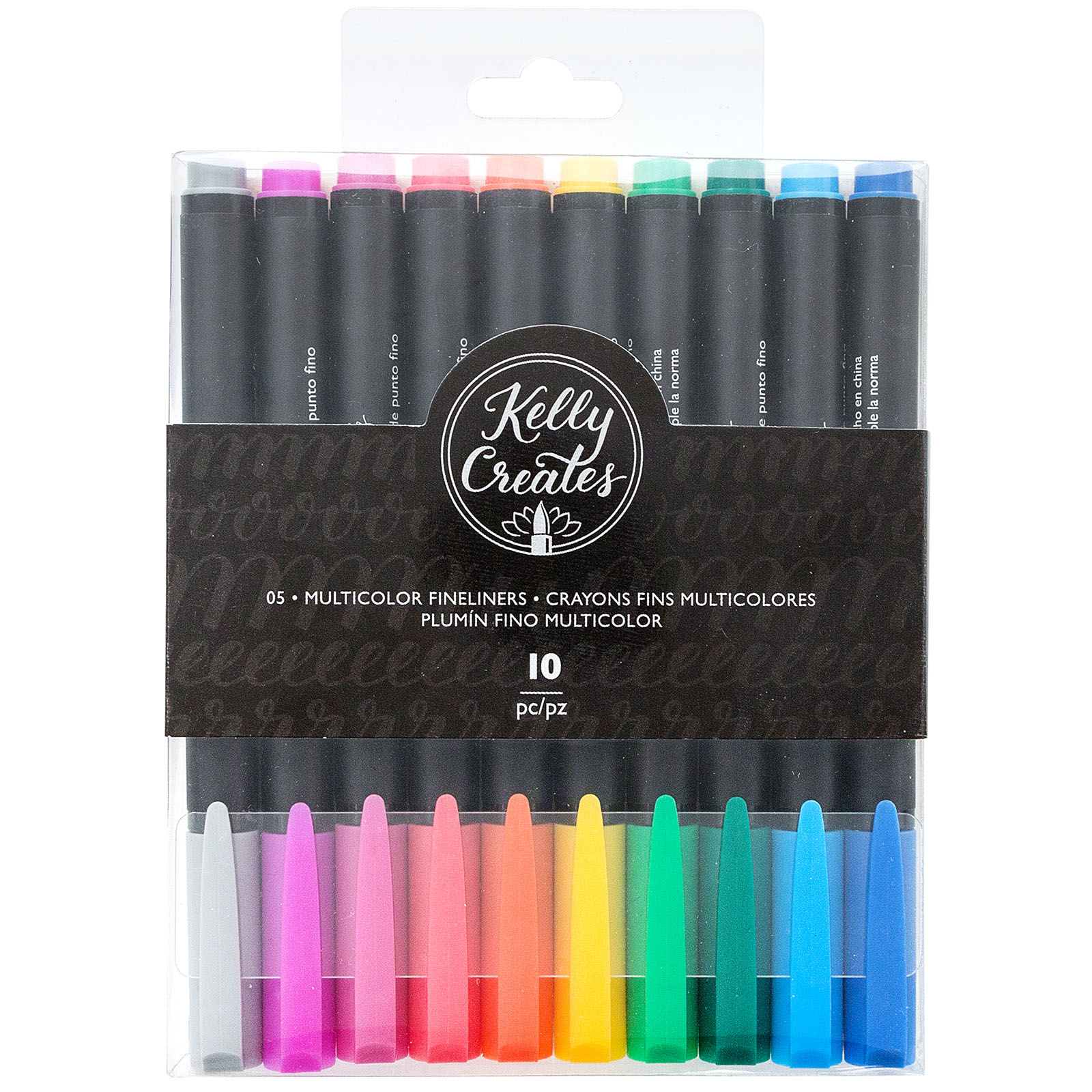 Kelly Creates • Pens fineliners multi 10pcs