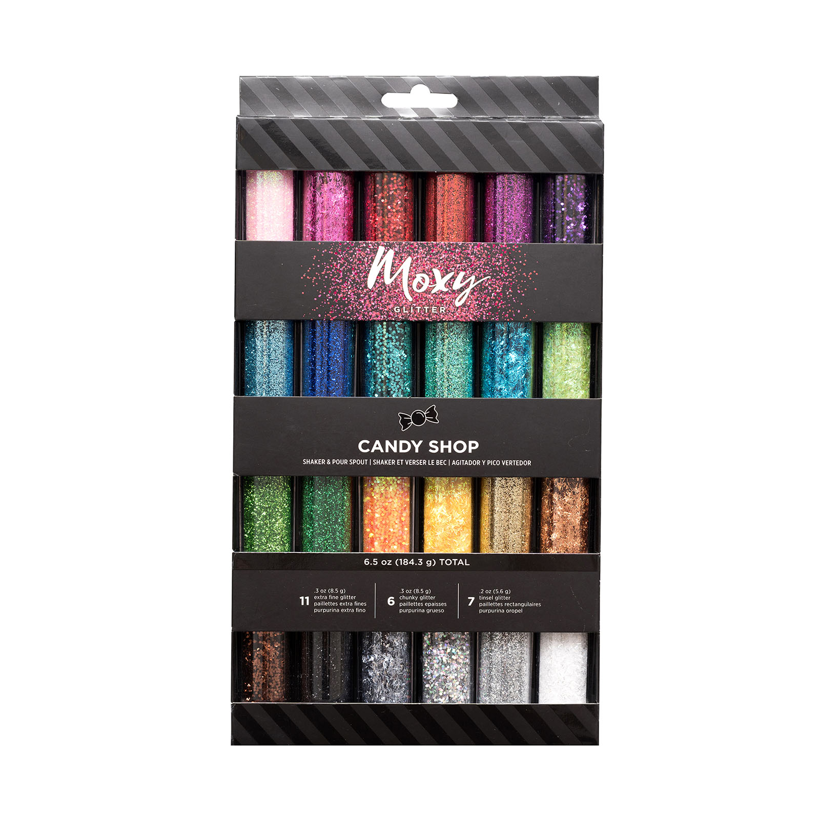 American Crafts • Moxy glitter 4 tinsel
