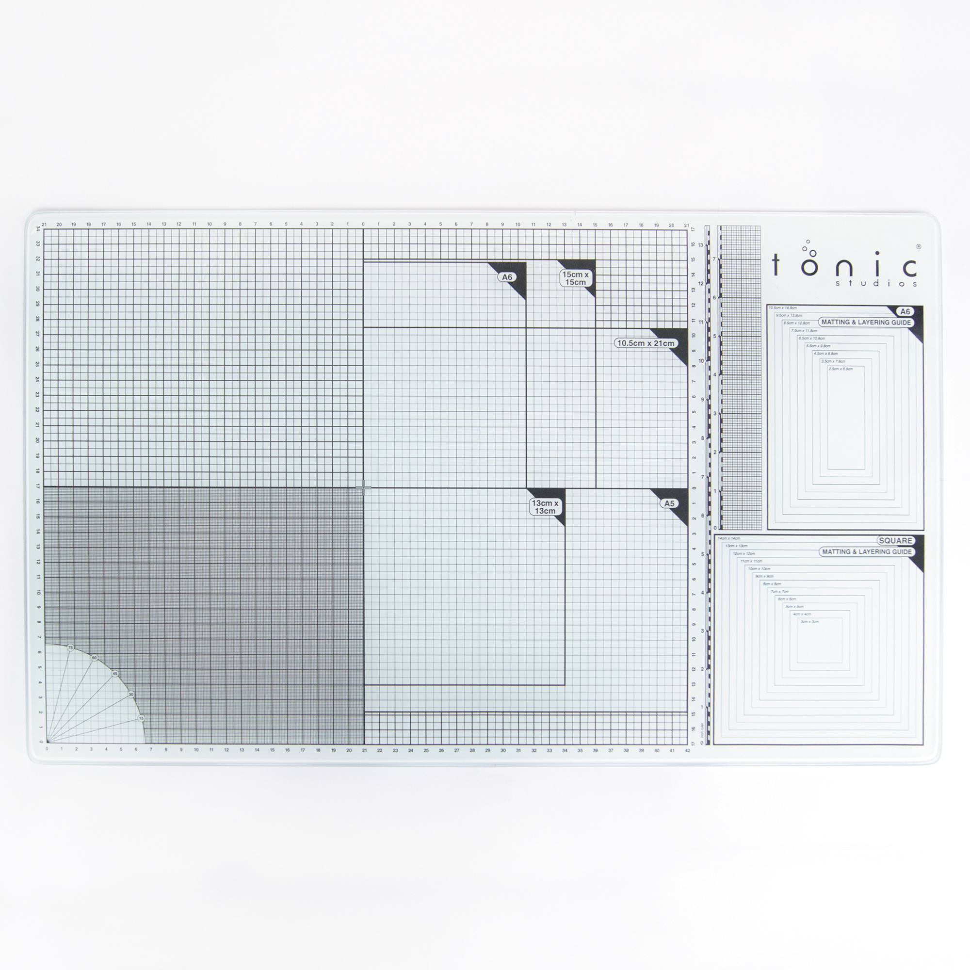 Tonic Studios • Glass cutting mat extra large 60x36,5cm