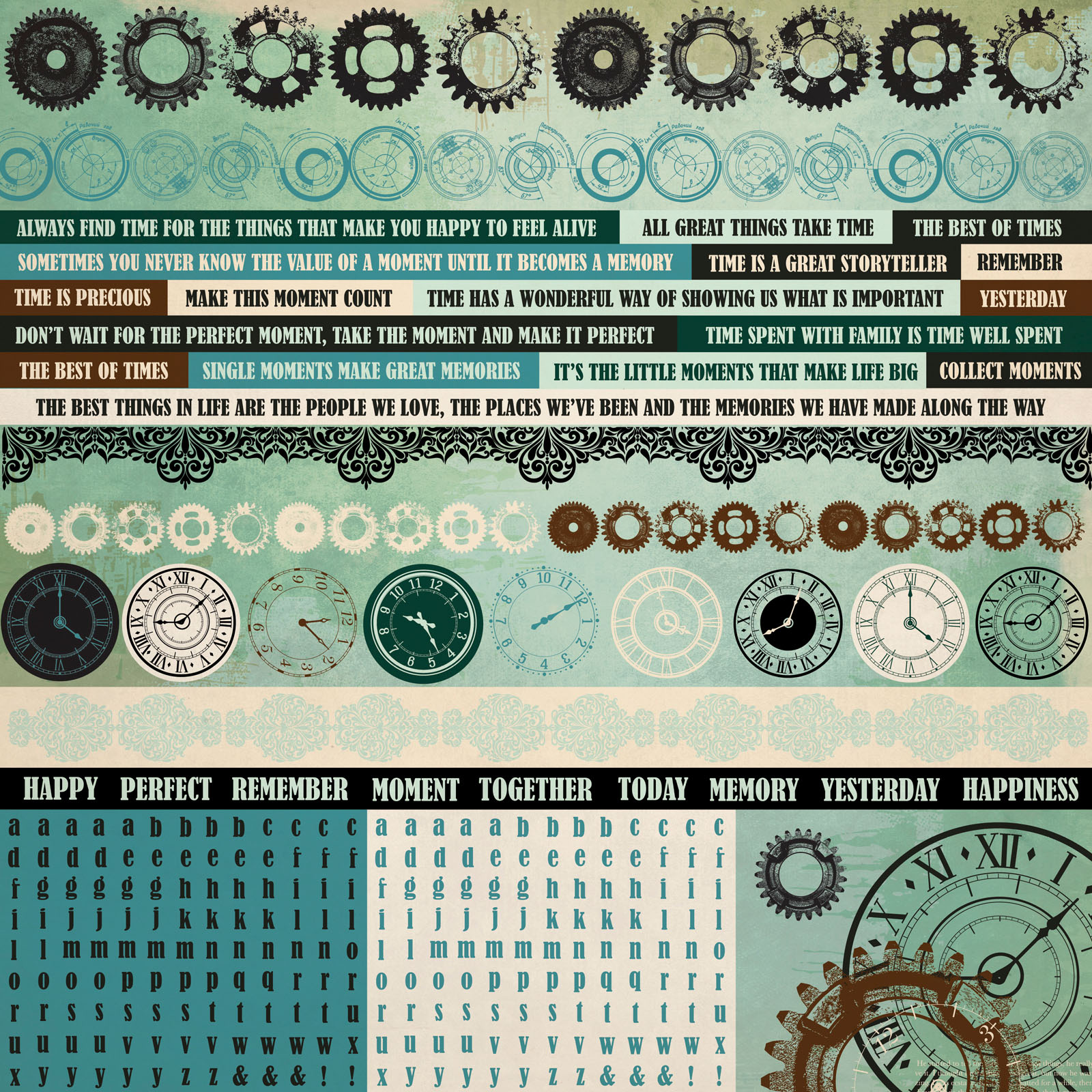Kaisercraft • Sticker Time machine