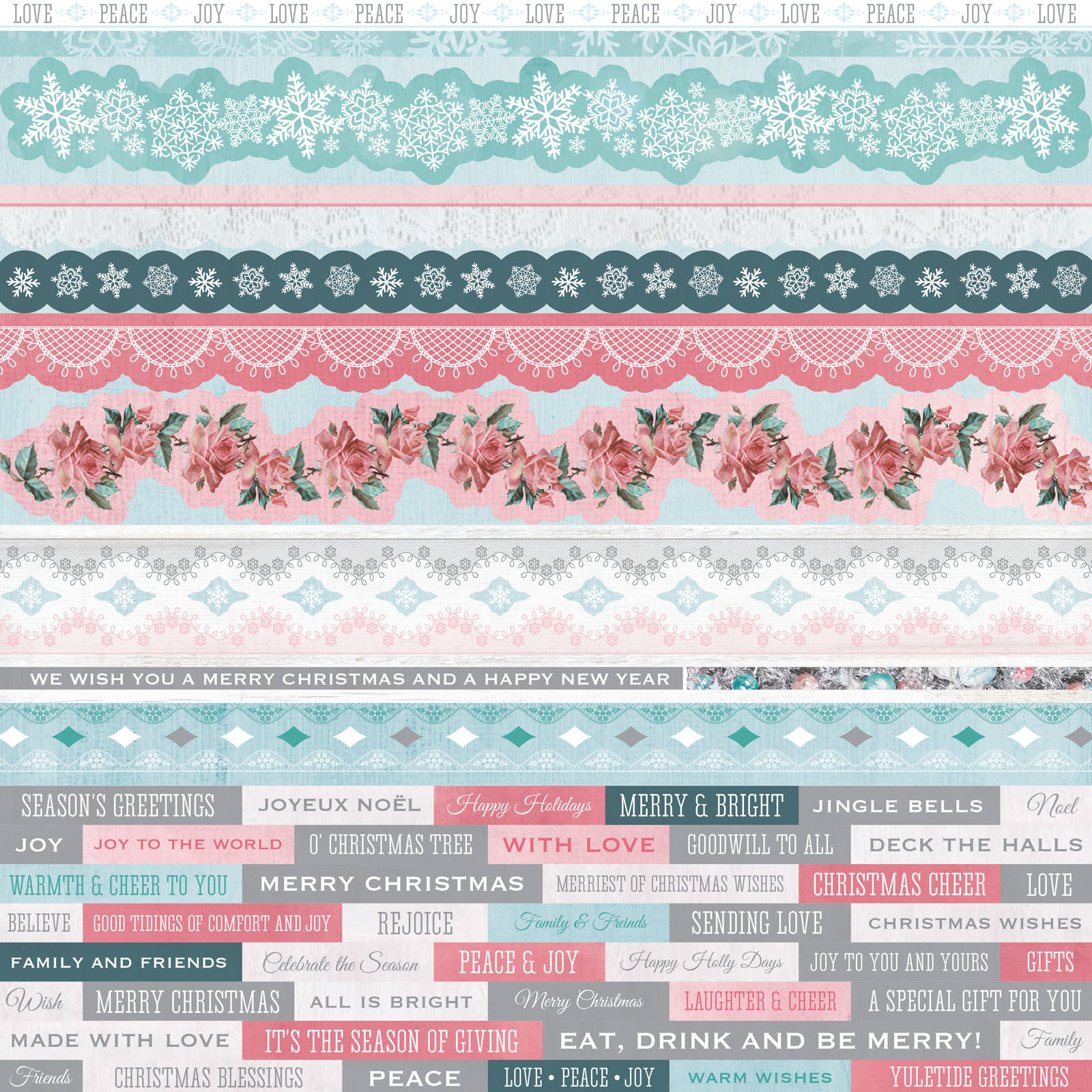 Kaisercraft • Sticker Silver bells