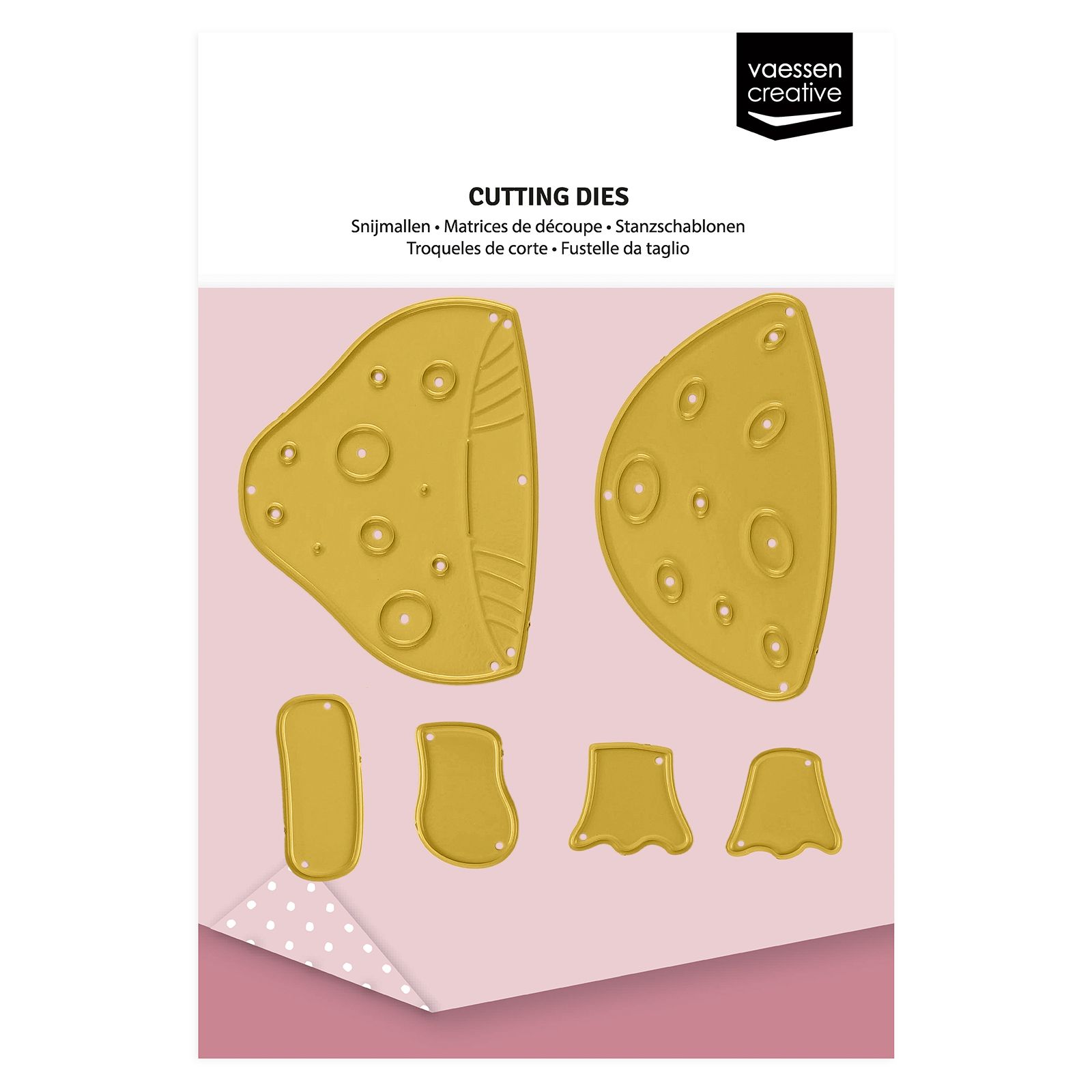 Vaessen Creative • Cutting Dies Build a Mushroom
