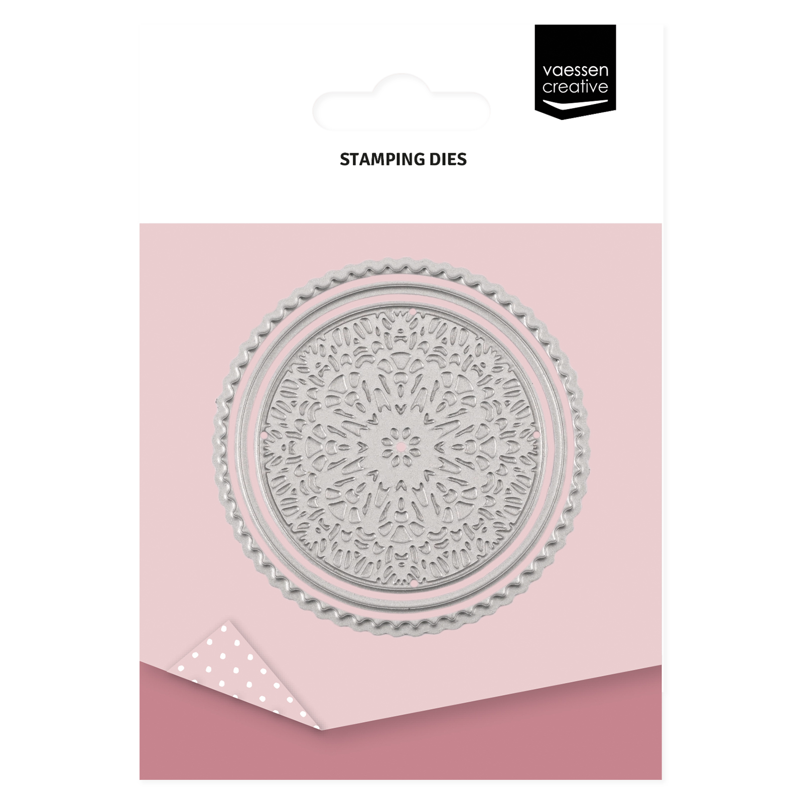 Vaessen Creative • Stamp Die Sigillo di Carta Cerchio