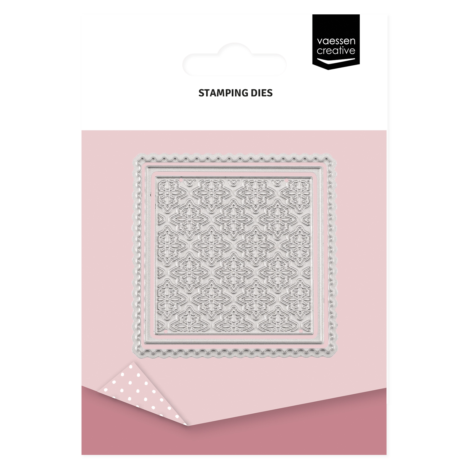Vaessen Creative • Stamp Die Sigillo di Carta Quadrato